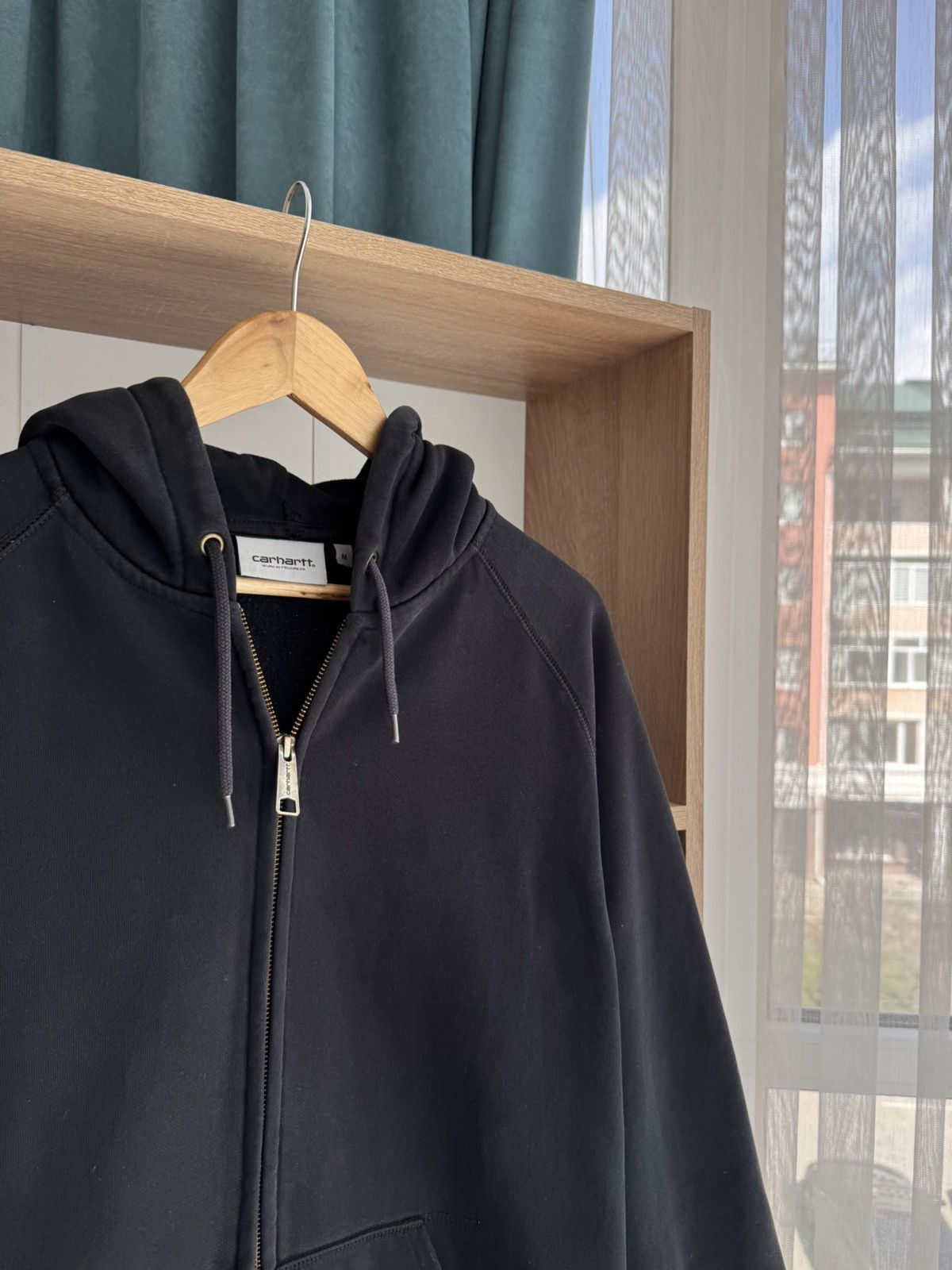 Carhartt × Carhartt Wip × Vintage Vintage Carhartt WIP Baggy Heavyweight Hooded Chase Sweat Size US M / EU 48-50 / 2 - 10 Thumbnail