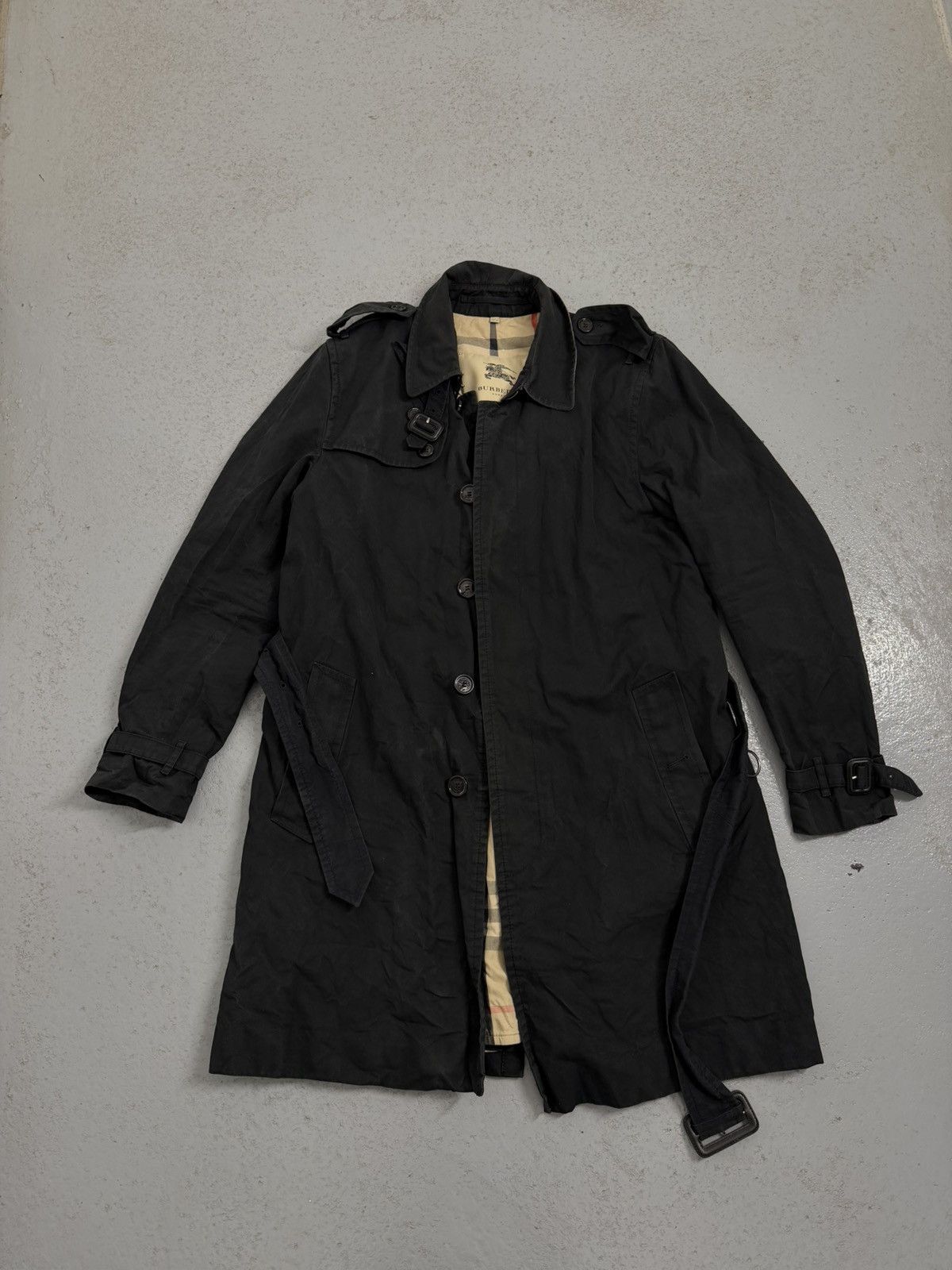 Burberry Burberry London Nova Check Trench Coat Size US M / EU 48-50 / 2 - 5 Thumbnail