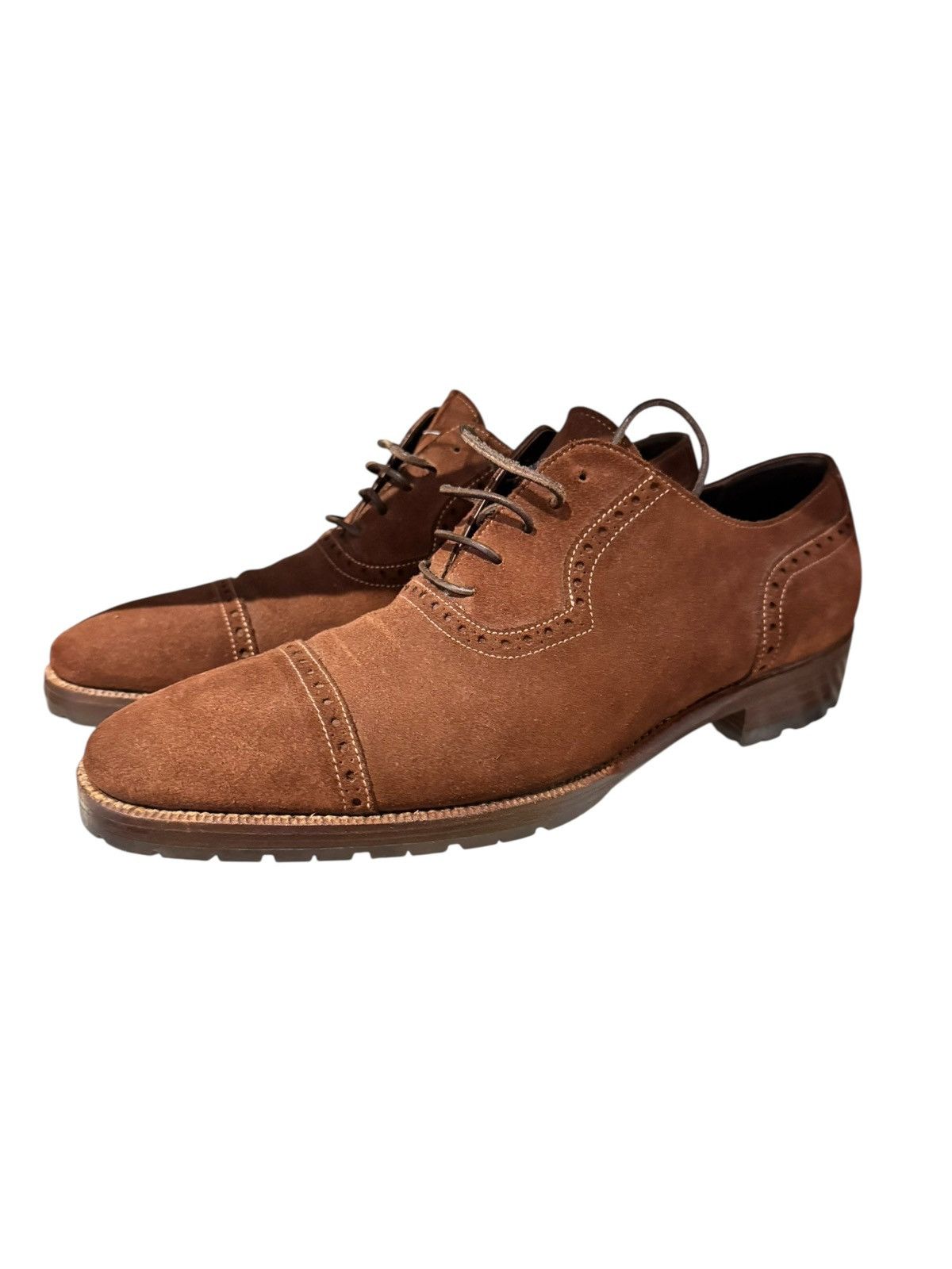 Zonkey Boot ZONKEY BOOT BROGUE SUEDE DERBY SHOES Size US 6.5 / EU 39-40 - 1 Thumbnail