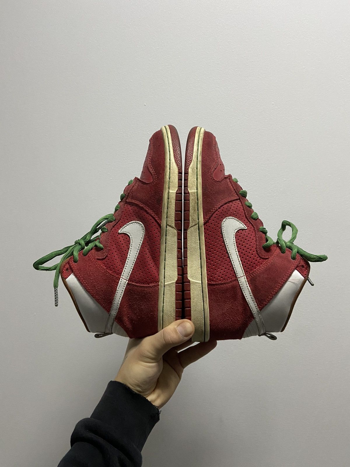 Nike × Vintage Nike SB hi top sneakers vintage skate Size US 7.5 / EU 40-41 - 7 Thumbnail
