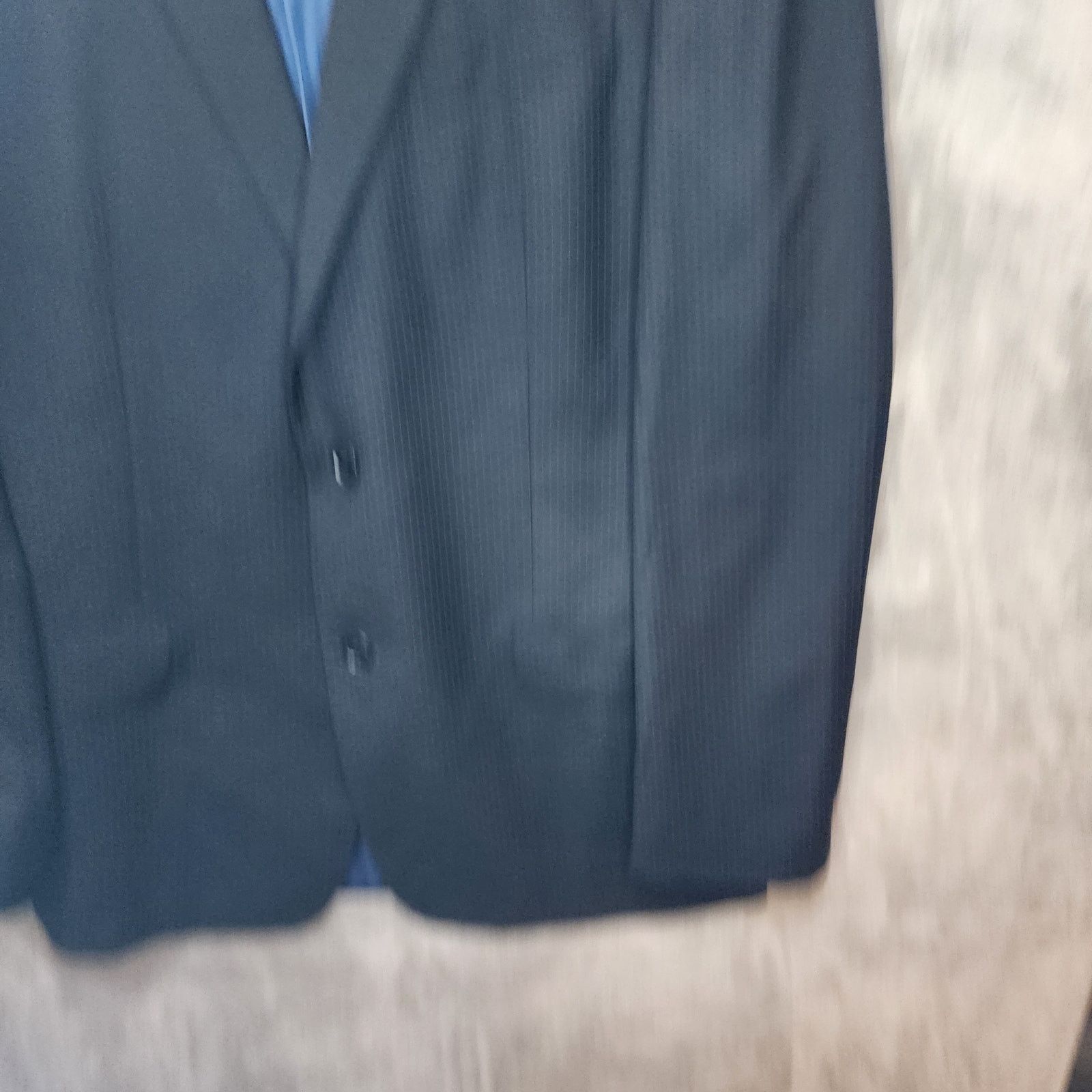 John Varvatos John Varvatos Men's 42L Wool Navy Jacket RN 90736 Size 42L - 11 Thumbnail
