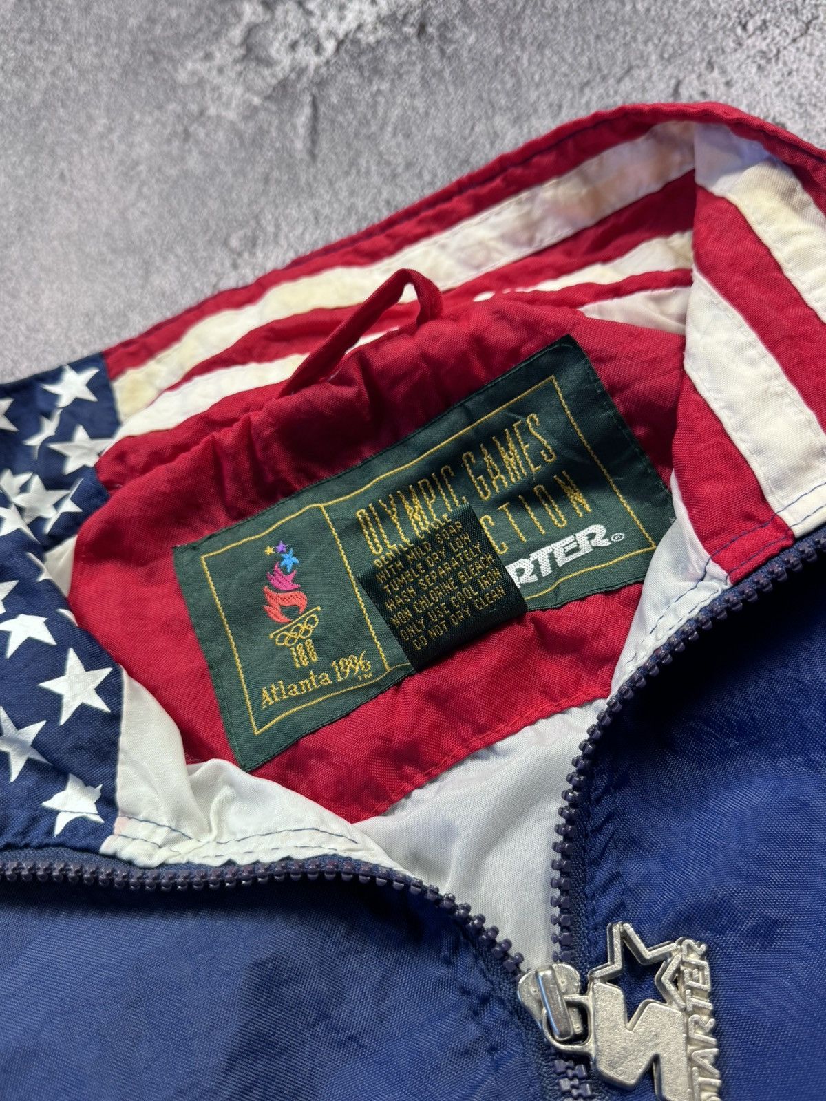 Starter Vintage Starter 1996 Atlanta Olympic Games Windbreaker Size US L / EU 52-54 / 3 - 6 Thumbnail