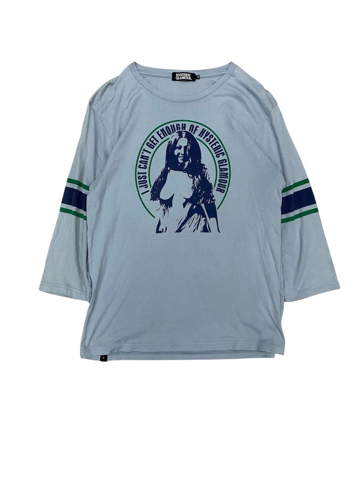 Hysteric Glamour 2000s Hysteric Pin Up Girl 3/4 sleeve Size US M / EU 48-50 / 2 - 1 Thumbnail
