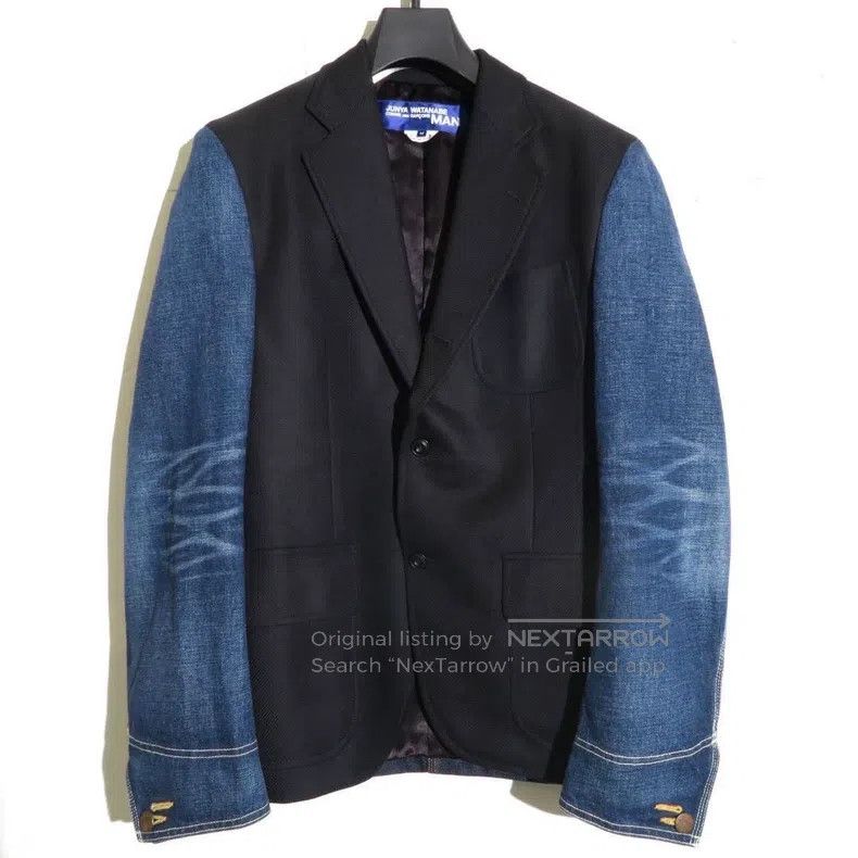 Junya Watanabe Junya Watanabe Denim patched jacket Size US M / EU 48-50 / 2 - 1 Thumbnail