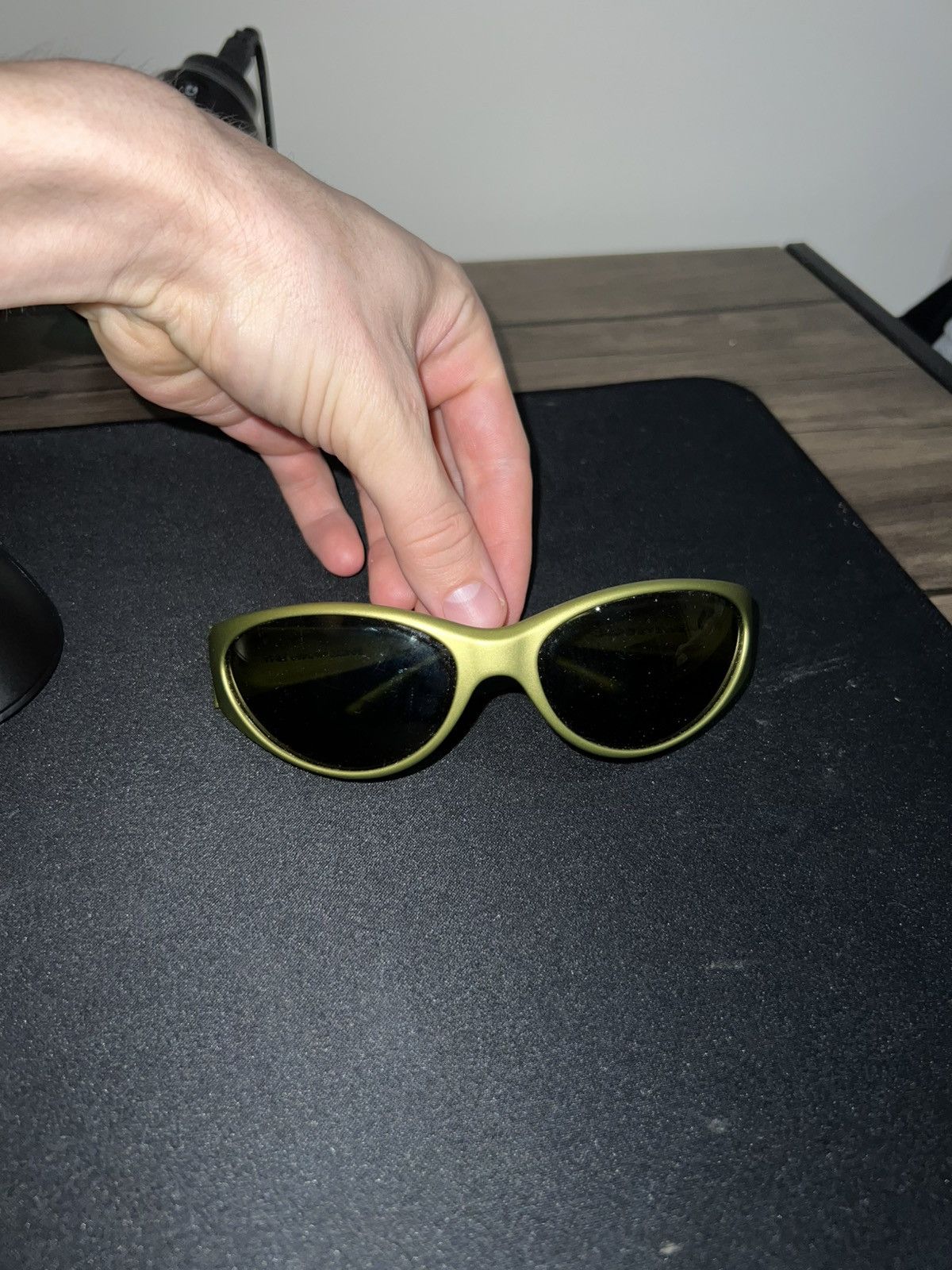 Japanese Brand × Vintage CRAP Zone Metallic glasses Size 28 - 2 Thumbnail