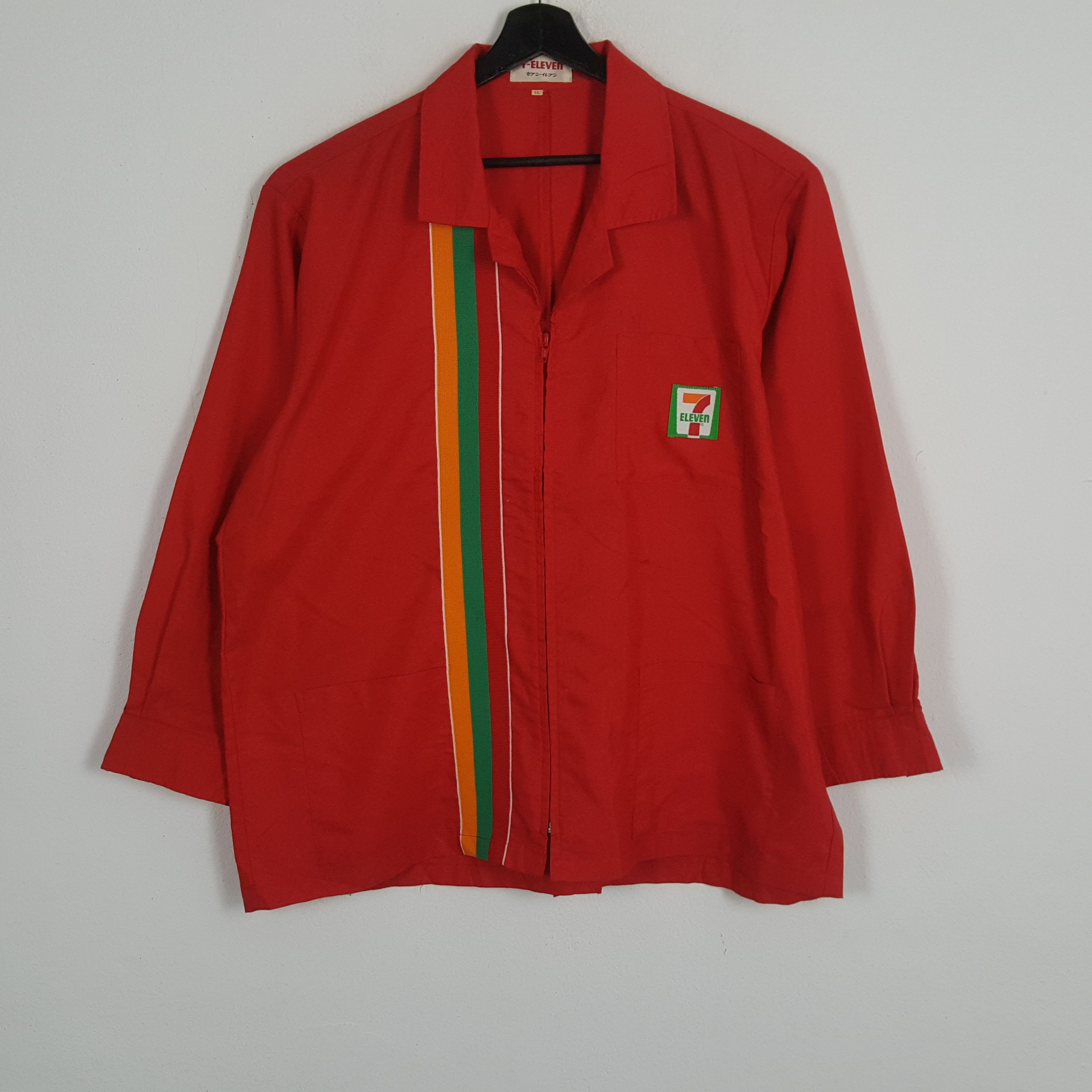 Vintage 7 ELEVEn Workwear Uniform Jacket Size US XL / EU 56 / 4 - 1 Thumbnail