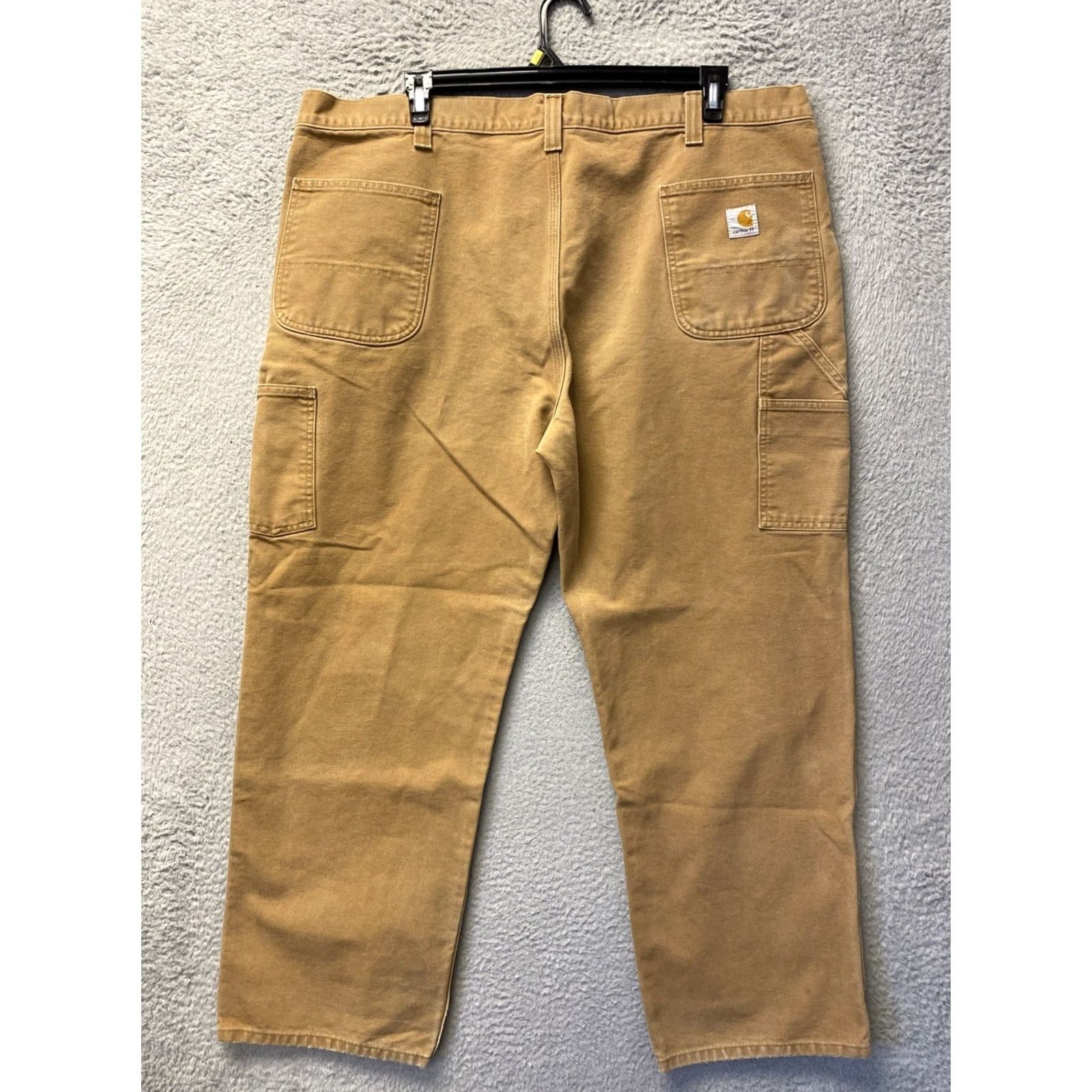 Carhartt Carhartt Dungaree Carpenter Pants Men 44x30 Brown Canvas Workwear Pockets Relaxed High Rise Jeans/ Pants Size US 44 / EU 60 - 6 Thumbnail