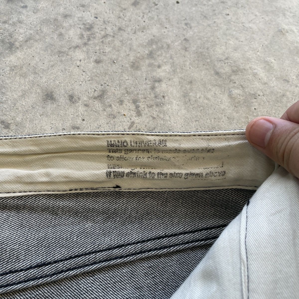Japanese Brand Vintage Japanese Black Faded Denim Jeans Pants W33x30 Size US 33 - 7 Thumbnail