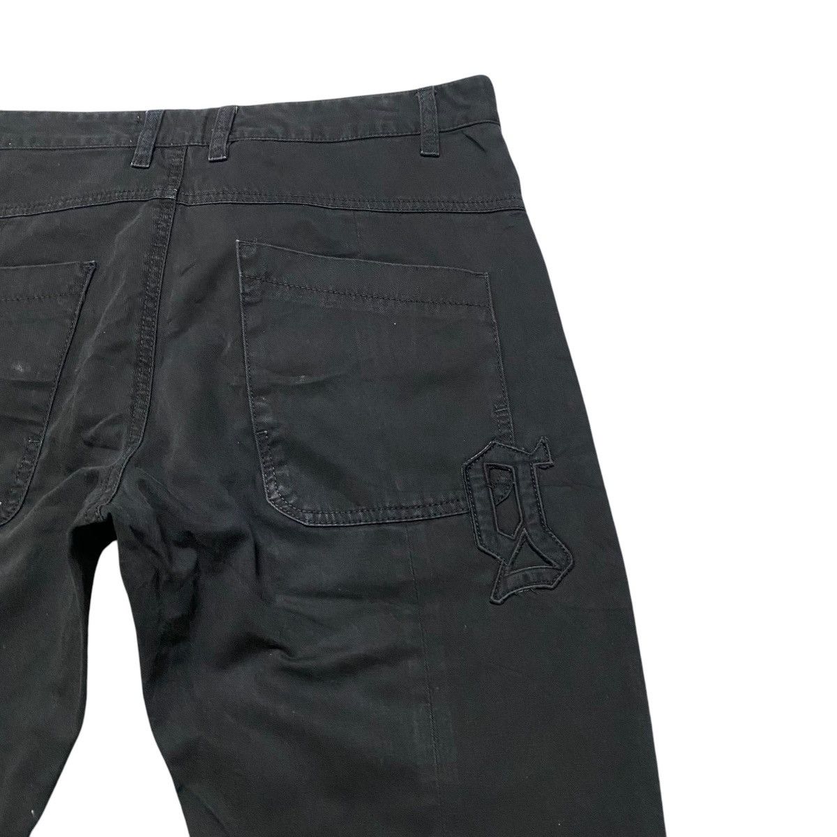John Galliano John Galliano Black Cargo Pants Size US 34 / EU 50 - 7 Thumbnail