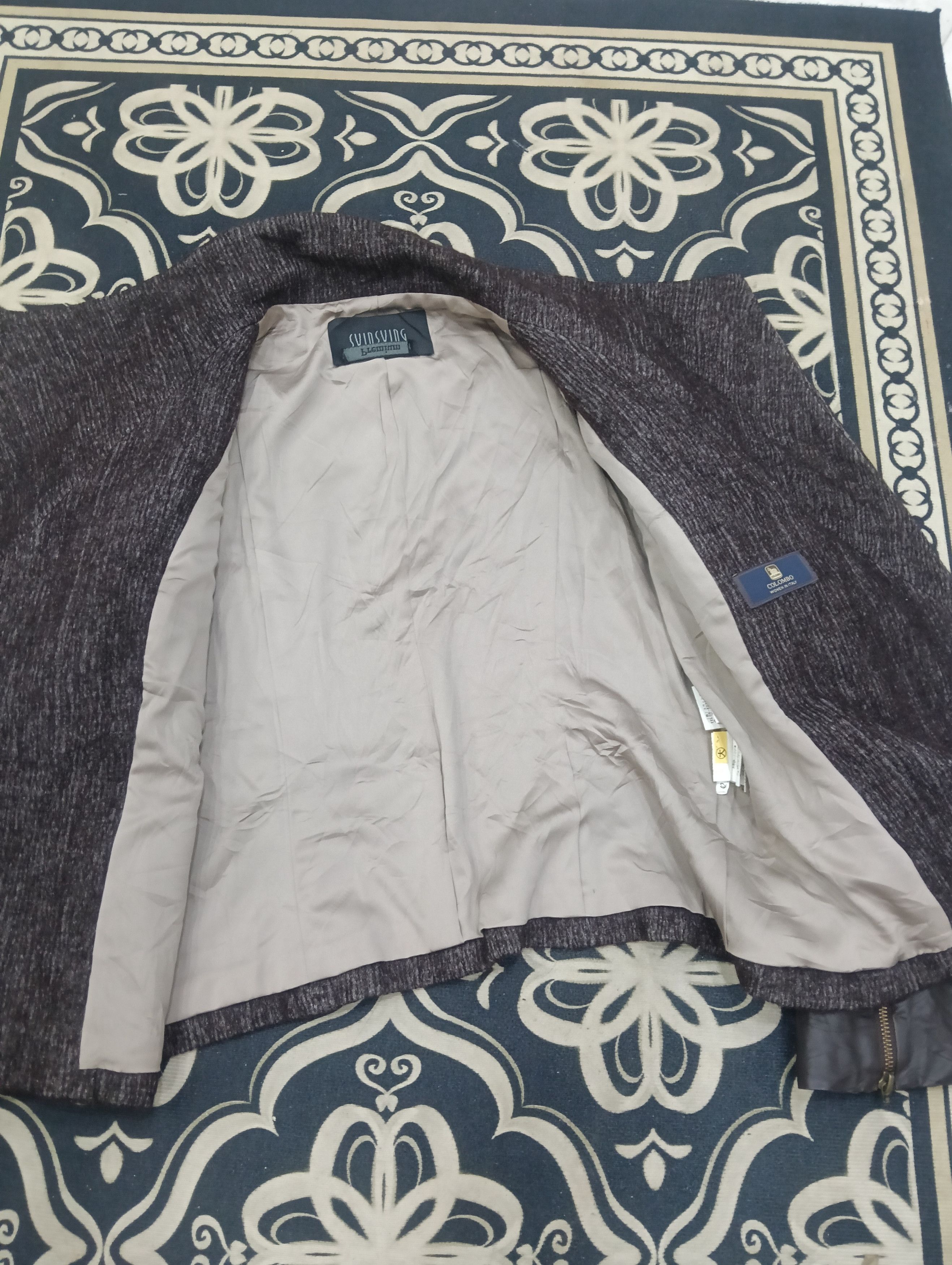 Le Grande Bleu (L.G.B.) Swinswing/Svinsving Jacket Like Double Collar Size M / US 6-8 / IT 42-44 - 7 Thumbnail