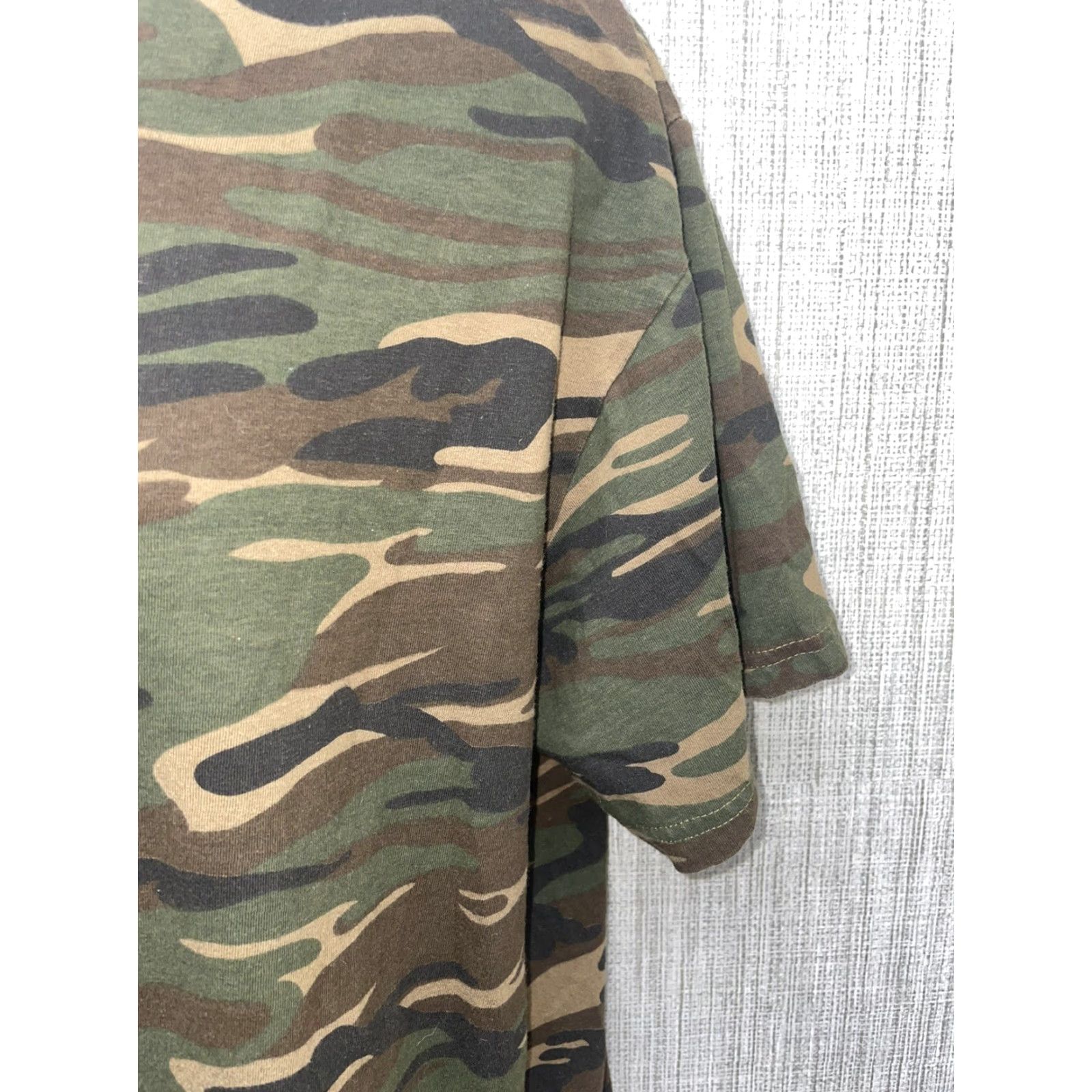 Y/Project Wounded Warrior Project Camo Graphic T-Shirt Mens M Multicolor Camouflage Warrior Colorful Shirt Size US M / EU 48-50 / 2 - 4 Thumbnail