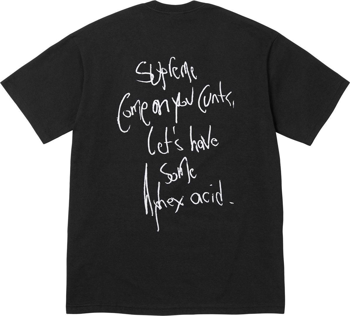 Supreme Supreme Aphex Twin Windowlicker Tee Black | Grailed 