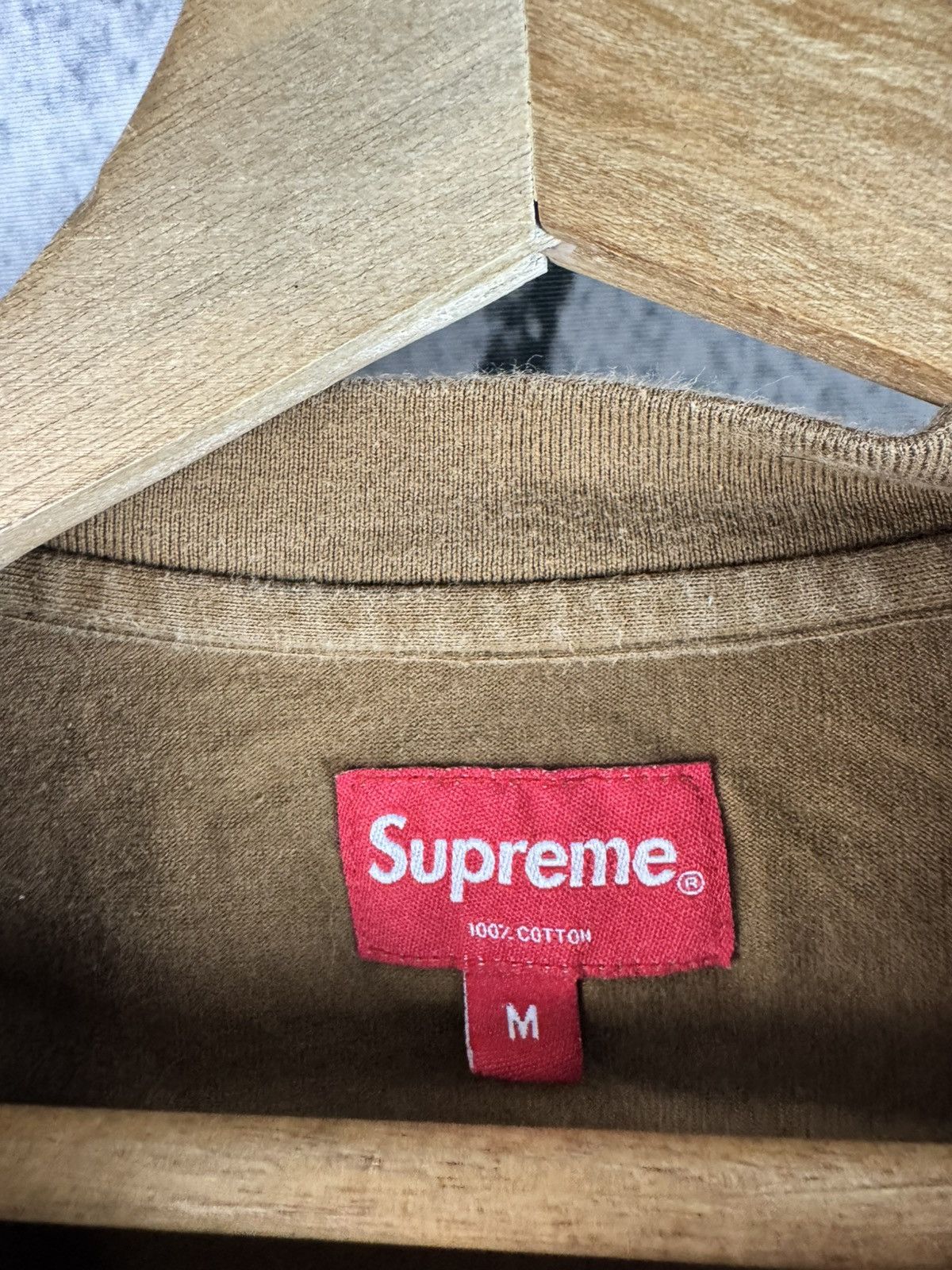 Supreme Supreme Long Sleeve Embroidered Size Small Brown Size US M / EU 48-50 / 2 - 3 Thumbnail