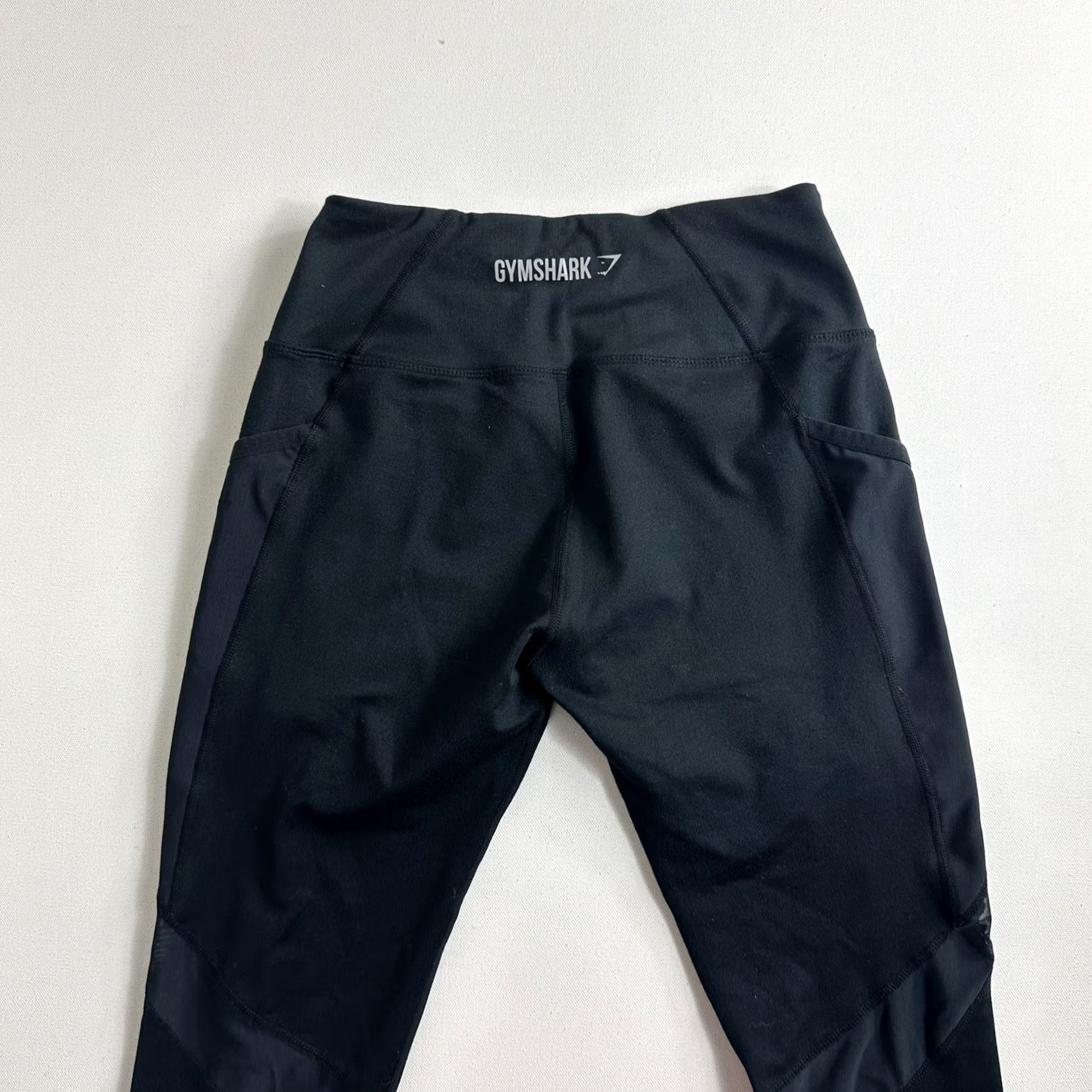 Gymshark VINTAGE? No. Gymshark Energy Seamless High Waisted Leggings Black Size Small Full Length Gym Size 28" / US 6 / IT 42 - 4 Thumbnail