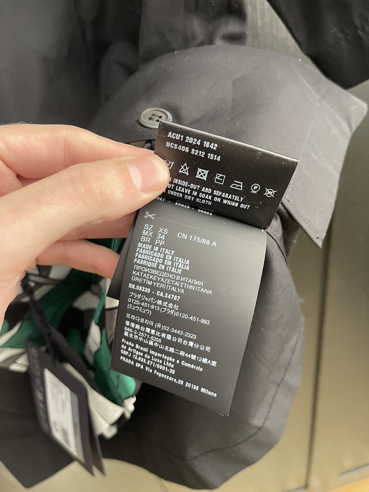 Prada Prada Double Match Shirt Size US XS / EU 42 / 0 - 7 Thumbnail