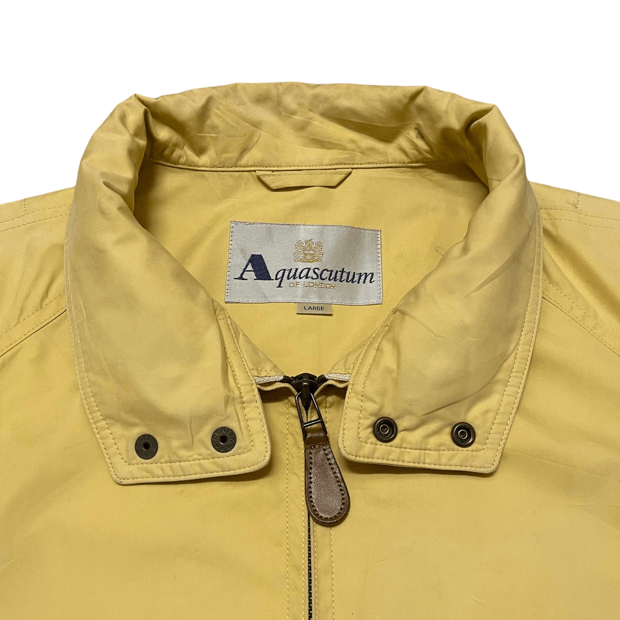 Aquascutum Vintage Aquascutum of London Zipper Jacket Hidden Hood Size US L / EU 52-54 / 3 - 7 Thumbnail