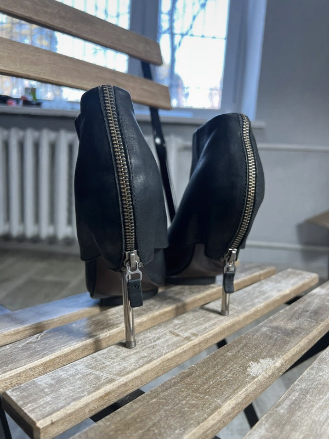UNITED NUDE Rare UNITED NUDE Heels Avant Garde Like Ann Demeulemeester Size US 7 / IT 37 - 12 Thumbnail