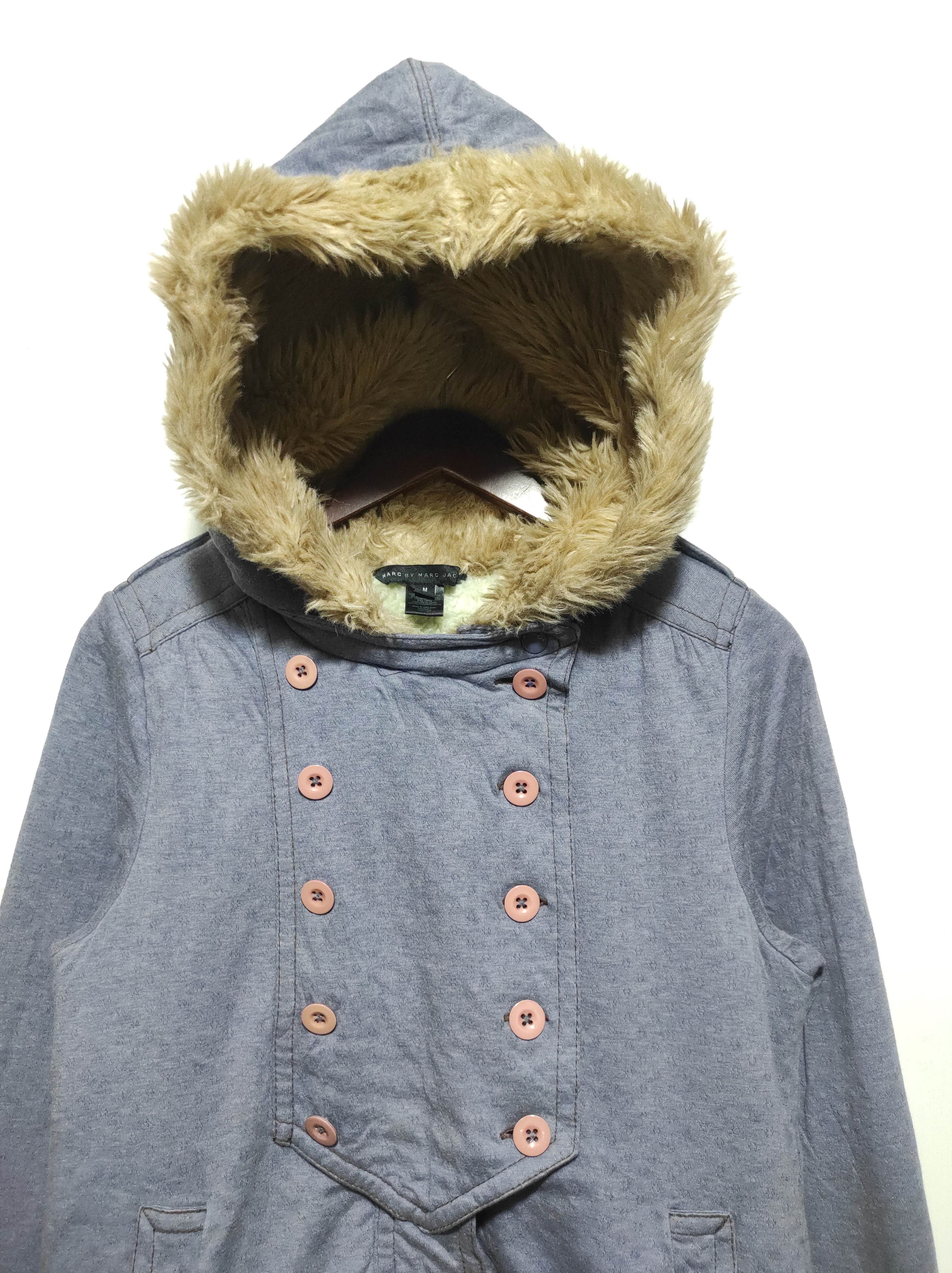 Marc by Marc Jacobs Marc By Marc Jacobs Zip Fur Hoodie IfSixWasNine LGB style Size US M / EU 48-50 / 2 - 4 Thumbnail