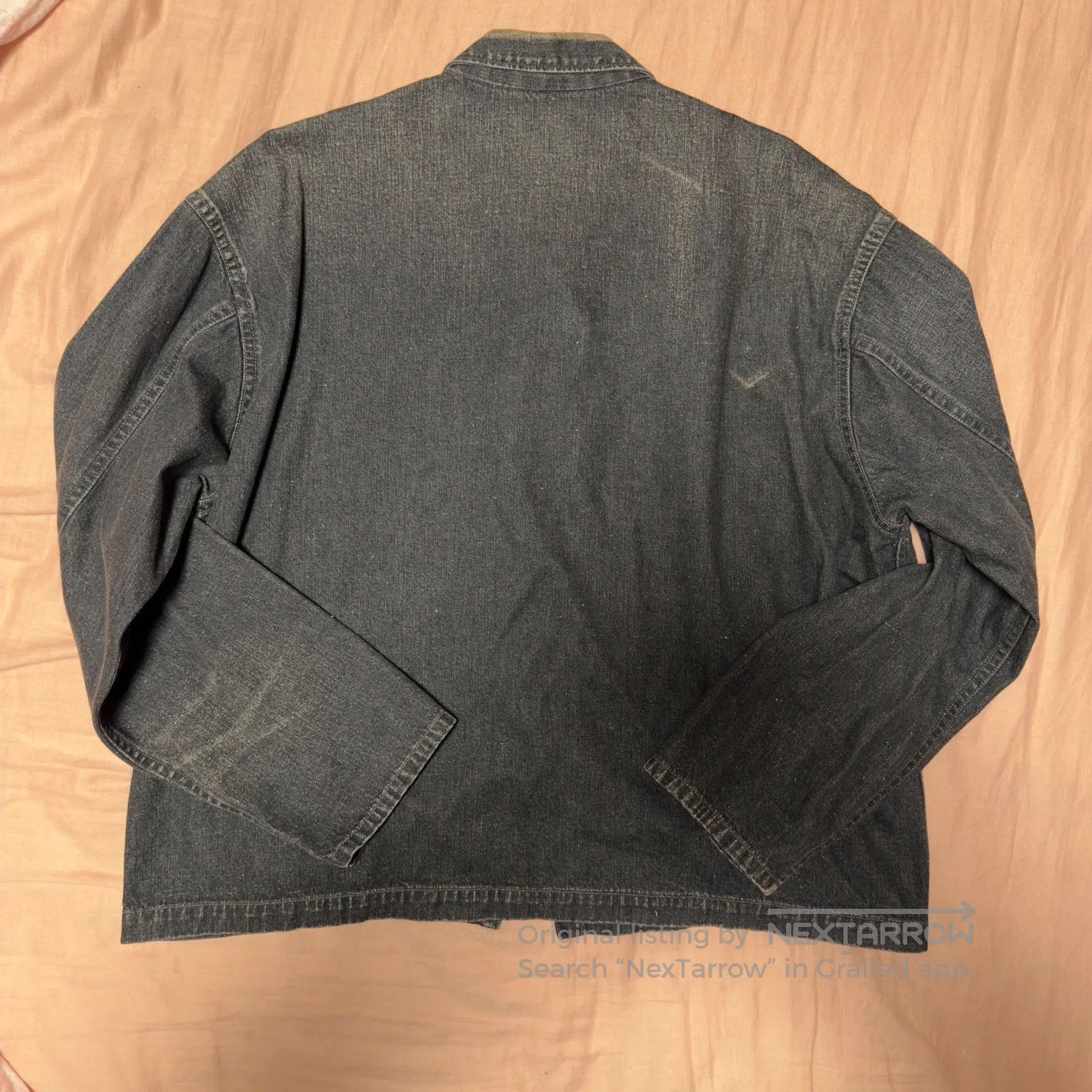 A.PRESSE A.PRESSE Japan Limited Black Denim Jacket. Size US L / EU 52-54 / 3 - 5 Thumbnail