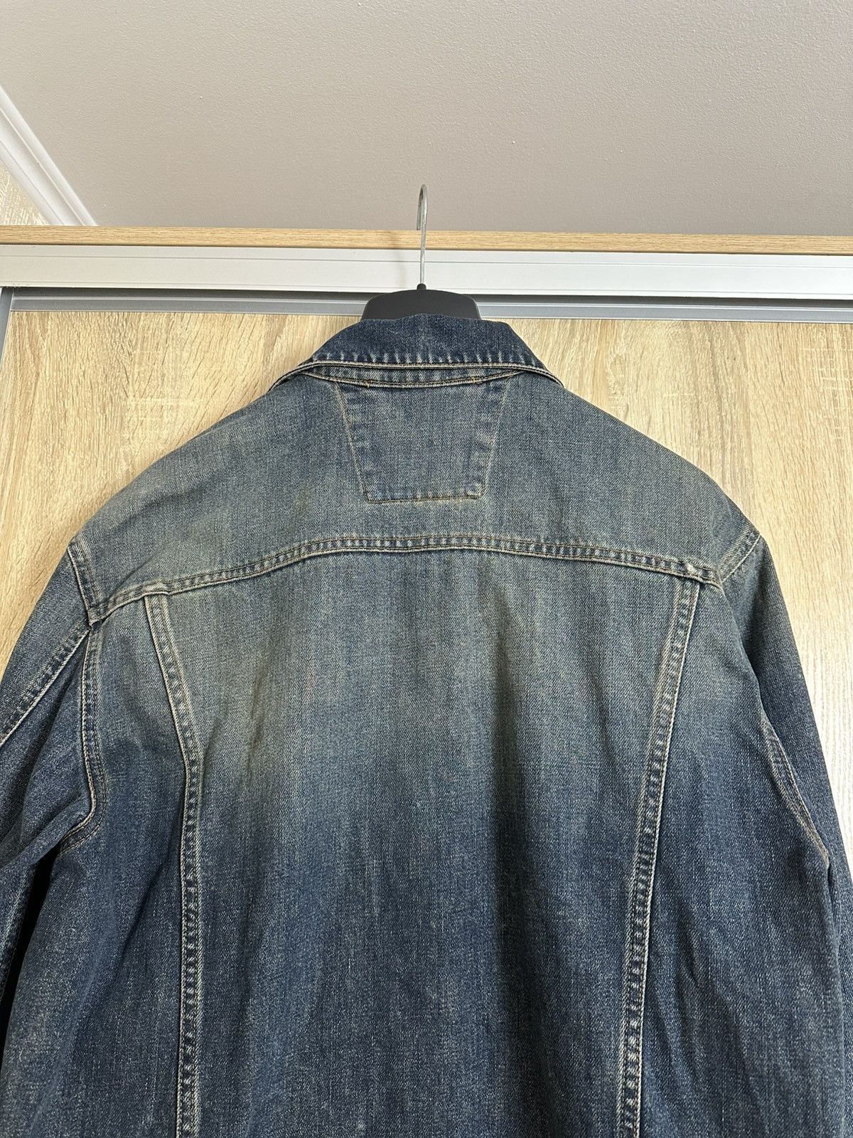 John Varvatos 🔥 John Varvatos Vintage Denim Jacket Collection Design Y2K Size US L / EU 52-54 / 3 - 11 Thumbnail
