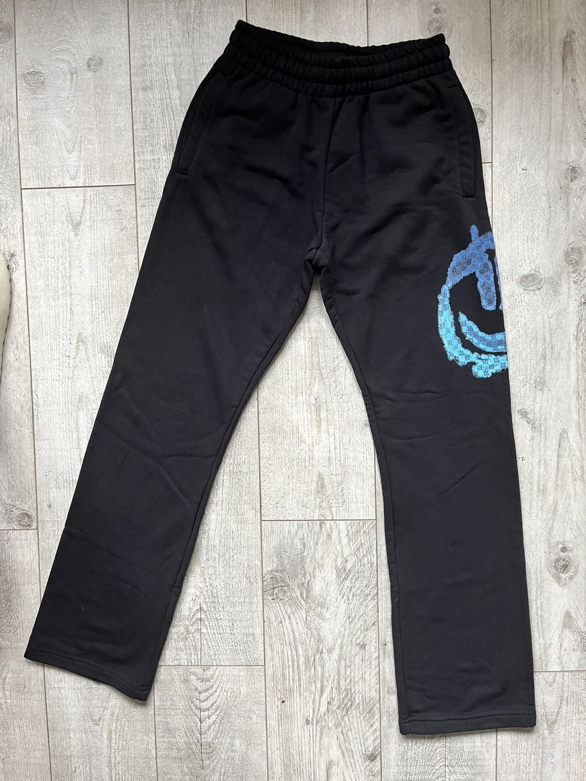 Misbhv Misbhv Black Pants Sweatpants Smiley Print Logo Small/Medium ...