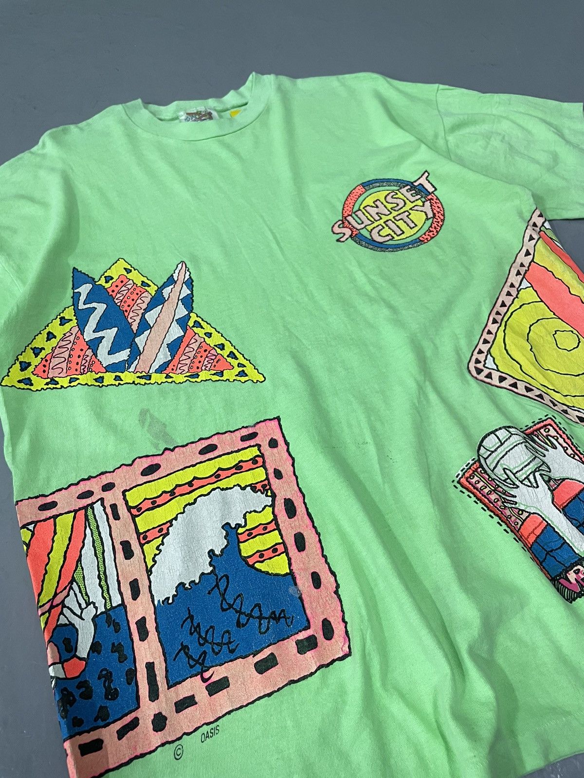 Vintage Vintage 80s Surf Mania Size US XL / EU 56 / 4 - 3 Thumbnail