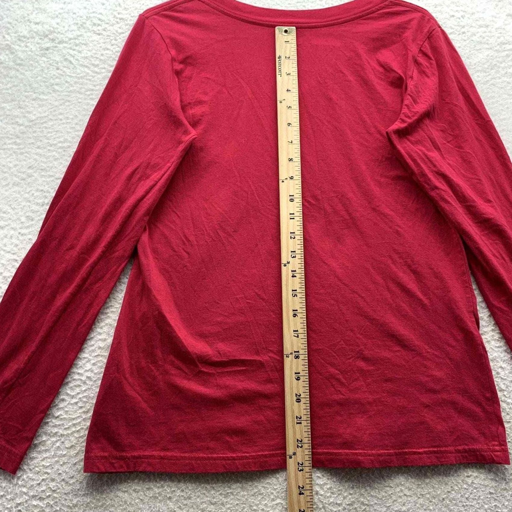 Carhartt Carhartt T-Shirt Womens Medium M Red Pink Studded Logo Outdoor Casual Size M / US 6-8 / IT 42-44 - 6 Thumbnail