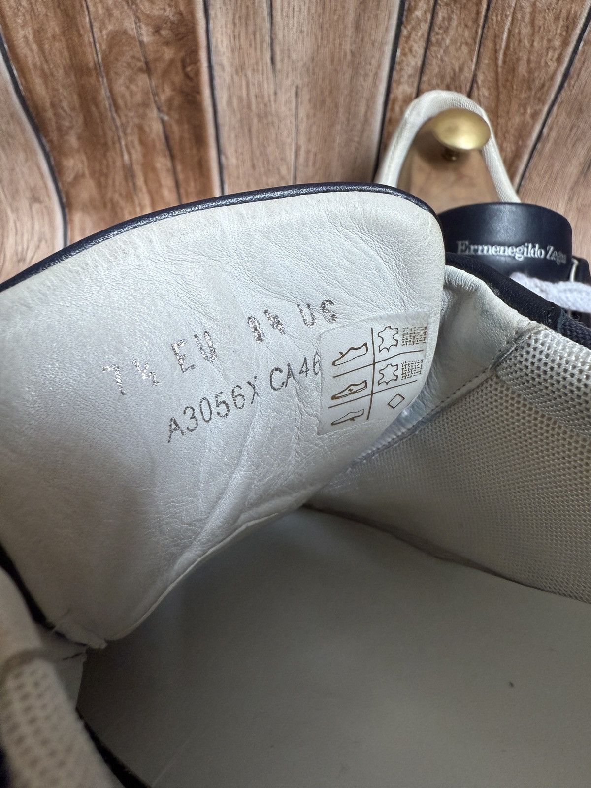Ermenegildo Zegna Vittorio canvas sneakers Size US 8.5 / EU 41-42 - 9 Thumbnail