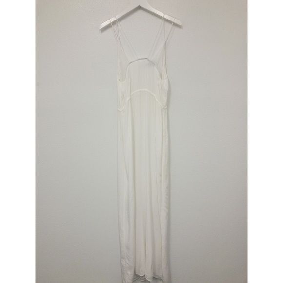 Paige Paige Lyssa White Maxi Dress Size M / US 6-8 / IT 42-44 - 8 Thumbnail