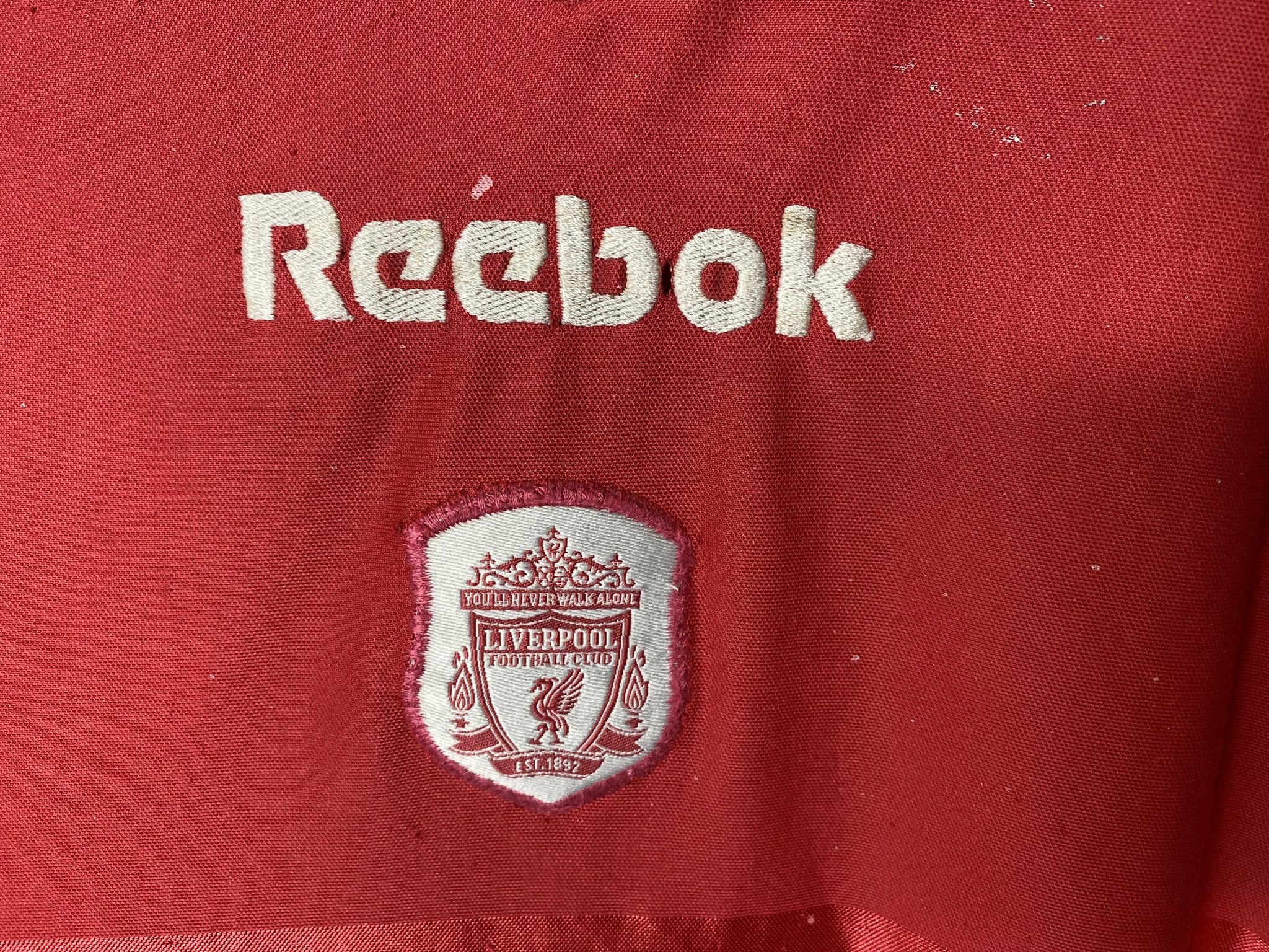 Reebok OWEN #10 LIVERPOOL 2000-02 HOME FOOTBALL SHIRT SOCCER JERSEY Size US XL / EU 56 / 4 - 8 Thumbnail