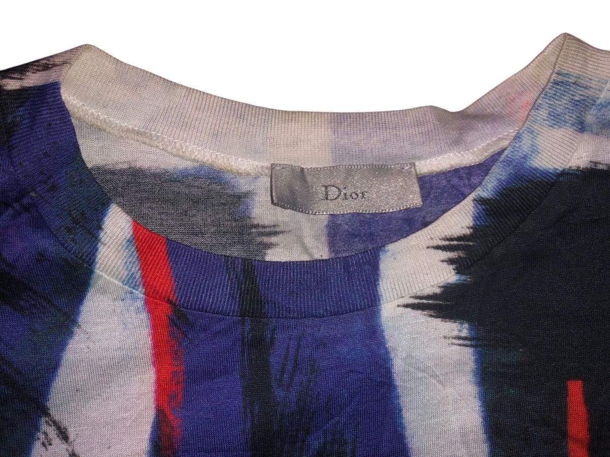 Dior DIOR HOMME SS14 Splash Paint Multicolor Art Print T-shirt Size US XXS / EU 40 - 7 Thumbnail