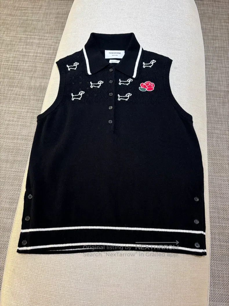 Thom Browne Thom Browne Rose vest Size S / US 4 / IT 40 - 1 Thumbnail