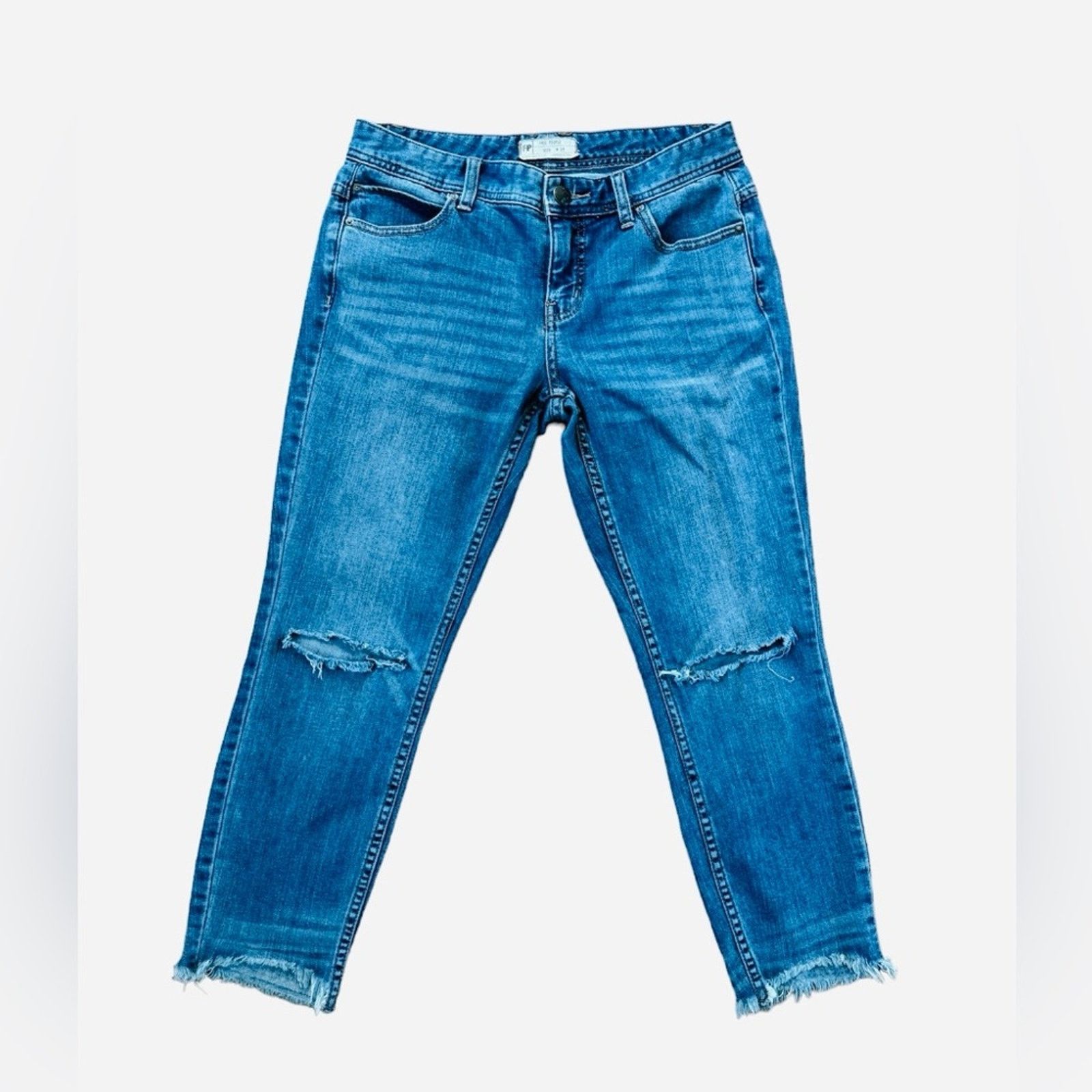 Free People FREE PEOPLE BOYFRIEND JEANS. Size 28" / US 6 / IT 42 - 1 Thumbnail