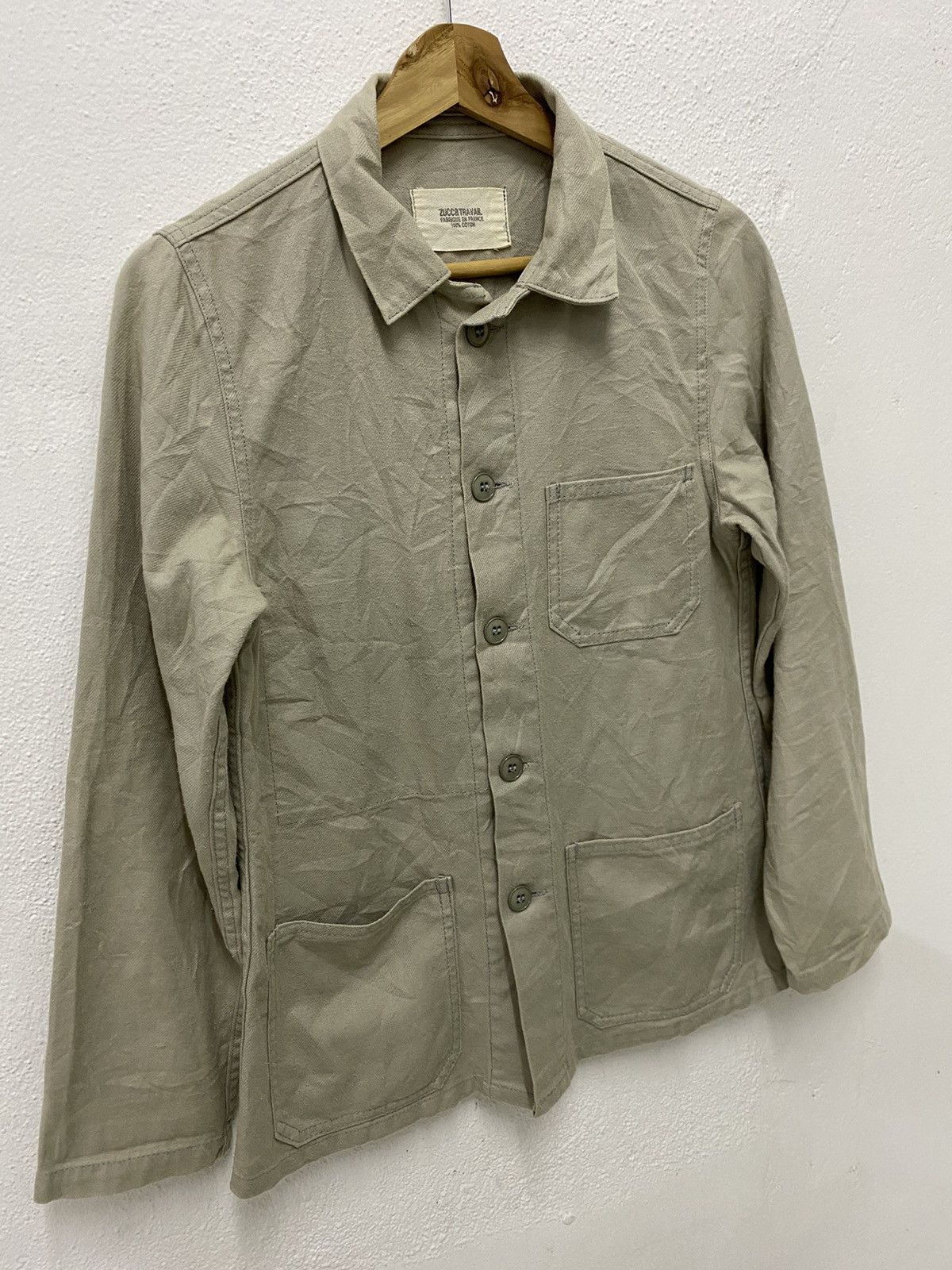 Issey Miyake Zucca Travail Button Chore Jacket Size US S / EU 44-46 / 1 - 3 Thumbnail