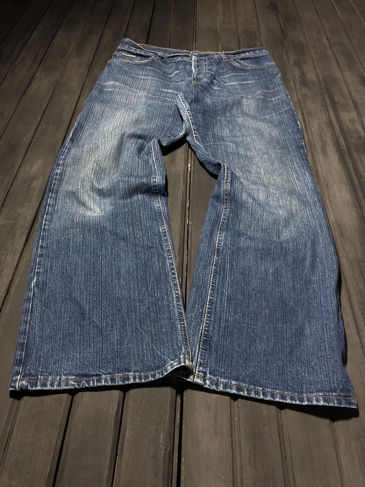 Hysteric Glamour × If Six Was Nine × Japanese Brand VINTAGE 💥HYSTERIC GLAMOUR STYLE DISTRESSED JEANS 90S Size US 34 / EU 50 - 4 Thumbnail