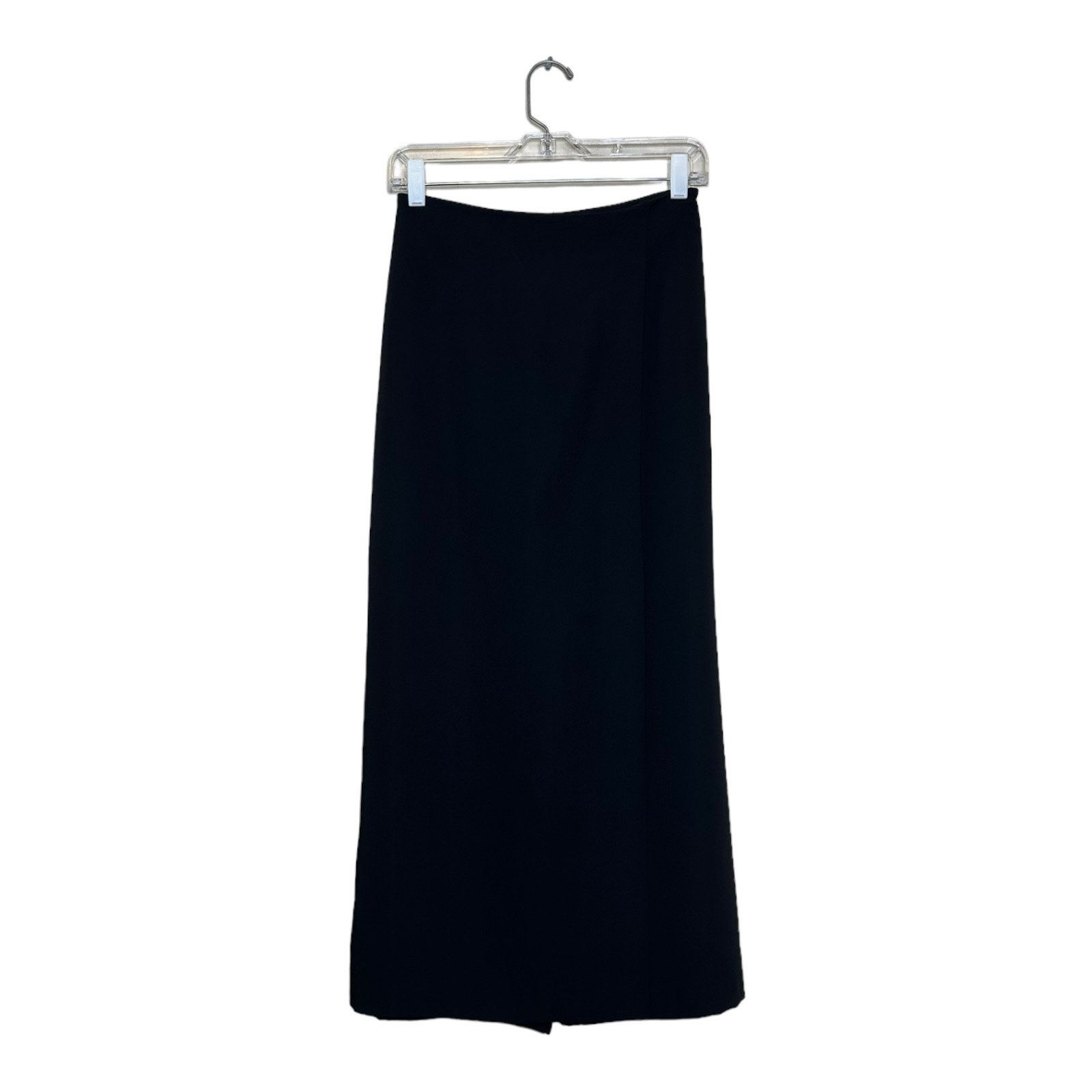 Zara Zara Basic crepe palazzo front overlap flap pants size small Size 27" / US 4 / IT 40 - 1 Thumbnail