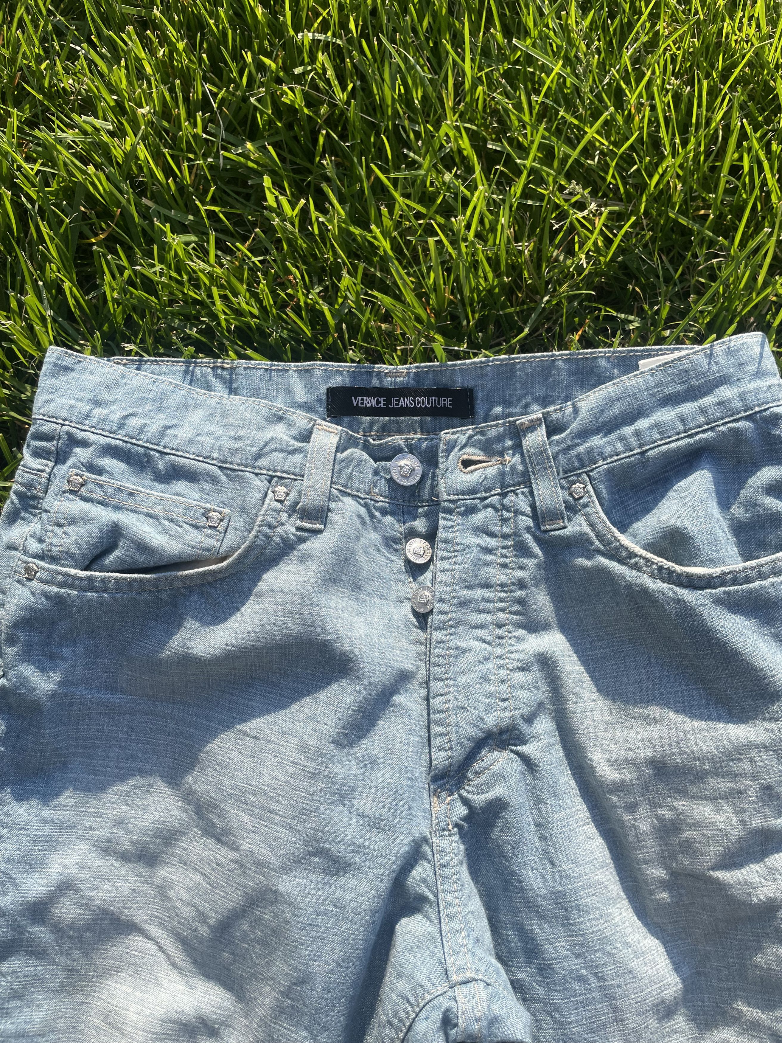 Versace Jeans Couture Versace Jeans Couture Light Blue Wash Denim Size US 30 / EU 46 - 3 Thumbnail