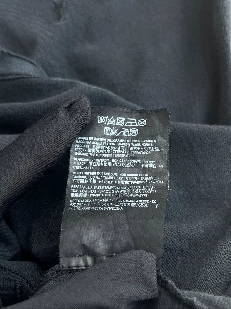 Yves Saint Laurent Saint Laruent Washed black short sleeve 2502-Nextarrow Size US S / EU 44-46 / 1 - 6 Thumbnail