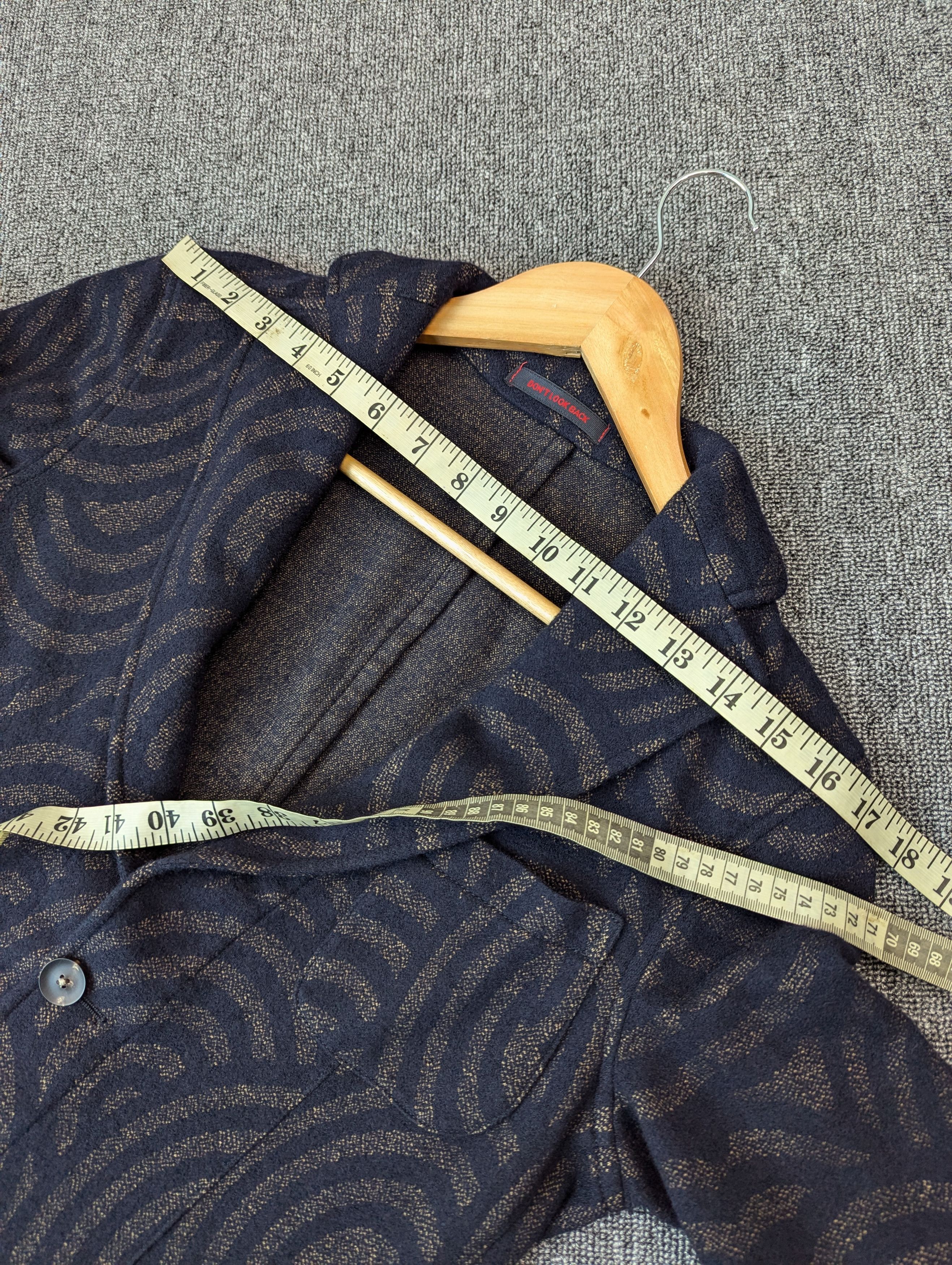 Designer × THE GIGI Vintage The GiGi Patterned Style Blazer Jacket Size 48 Size XL / US 12-14 / IT 48-50 - 14 Thumbnail