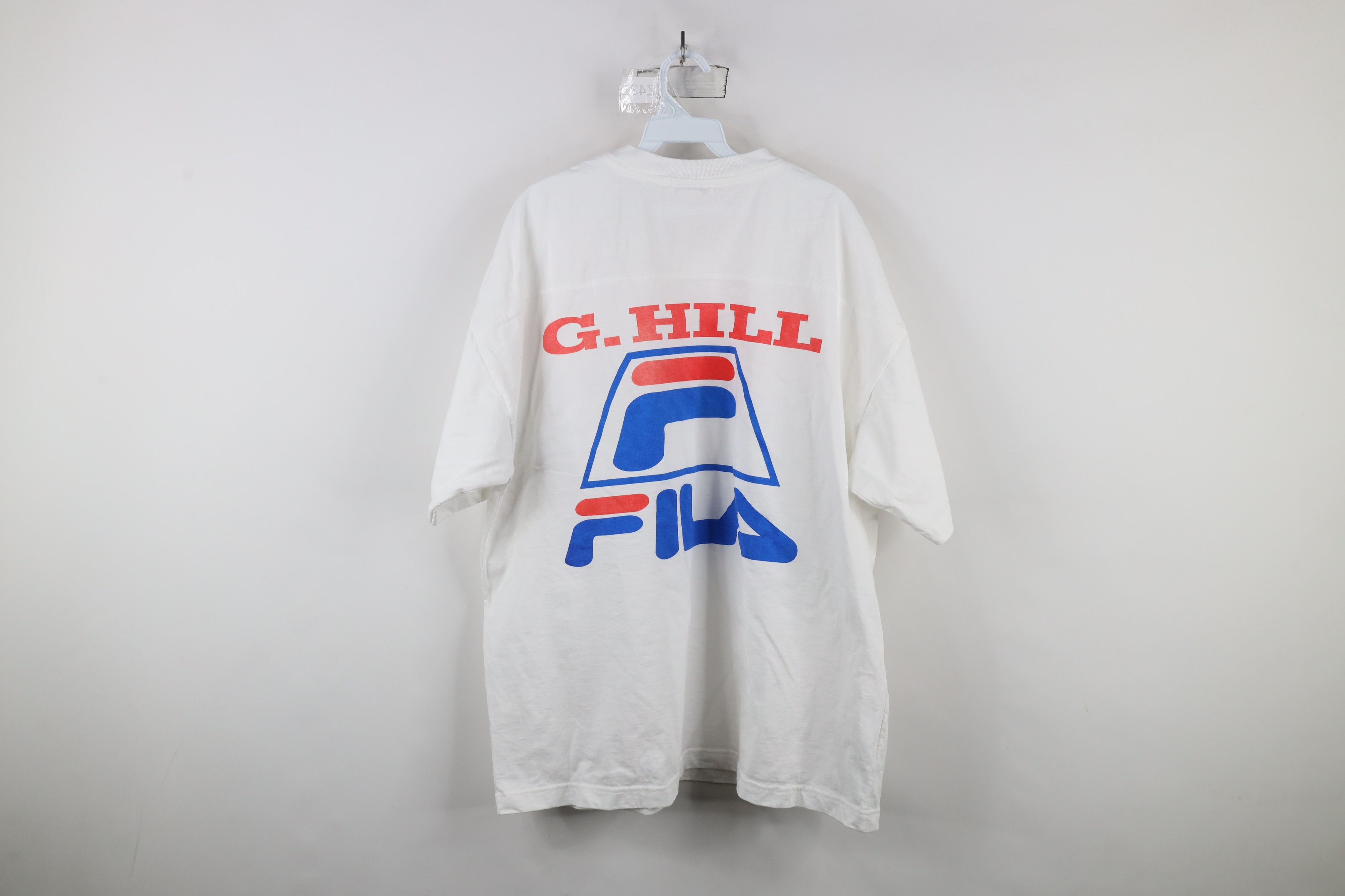 Fila × Vintage Vintage 90s FILA Basketball Detroit Pistons Jersey T-Shirt Size US XL / EU 56 / 4 - 7 Thumbnail