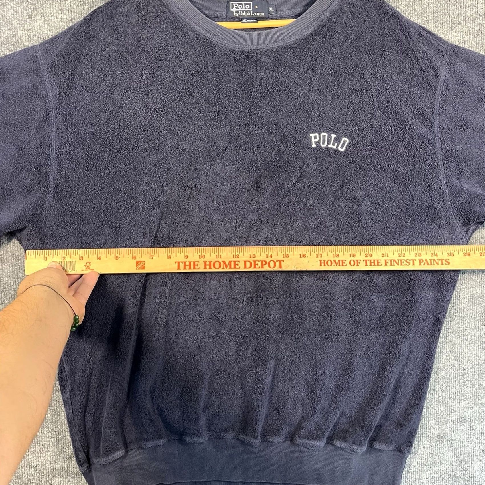 Polo Ralph Lauren VINTAGE Ralph Lauren Polo Sport Sweatshirt Mens XL Preppy Varsity Terry Cloth Size US L / EU 52-54 / 3 - 5 Thumbnail