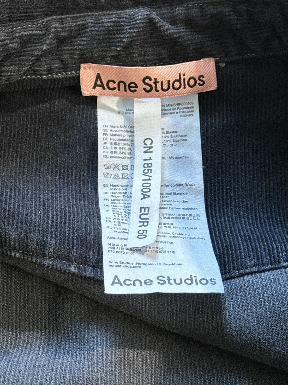 Acne Studios Acne studios shirt Size US L / EU 52-54 / 3 - 2 Thumbnail