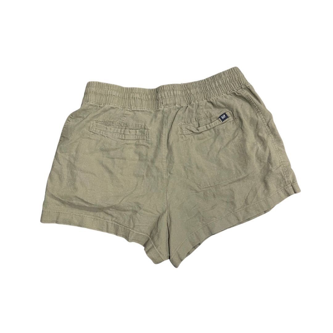 Gap Linen Blend Easy Shorts Pockets Elastic Waist Drawstring Size 30" / US 8 / IT 44 - 2 Thumbnail