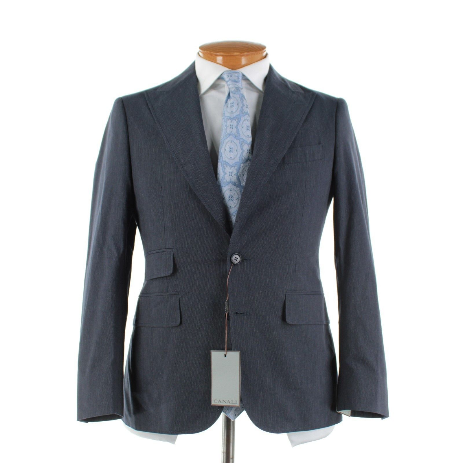 Canali Canali Suit Size US 36 Short in Blue Size 36R - 1 Thumbnail