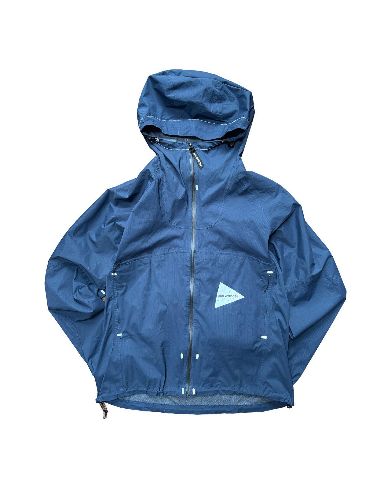 And Wander and Wander Pertex Ripstop Jacket Navy Small Size US S / EU 44-46 / 1 - 1 Thumbnail