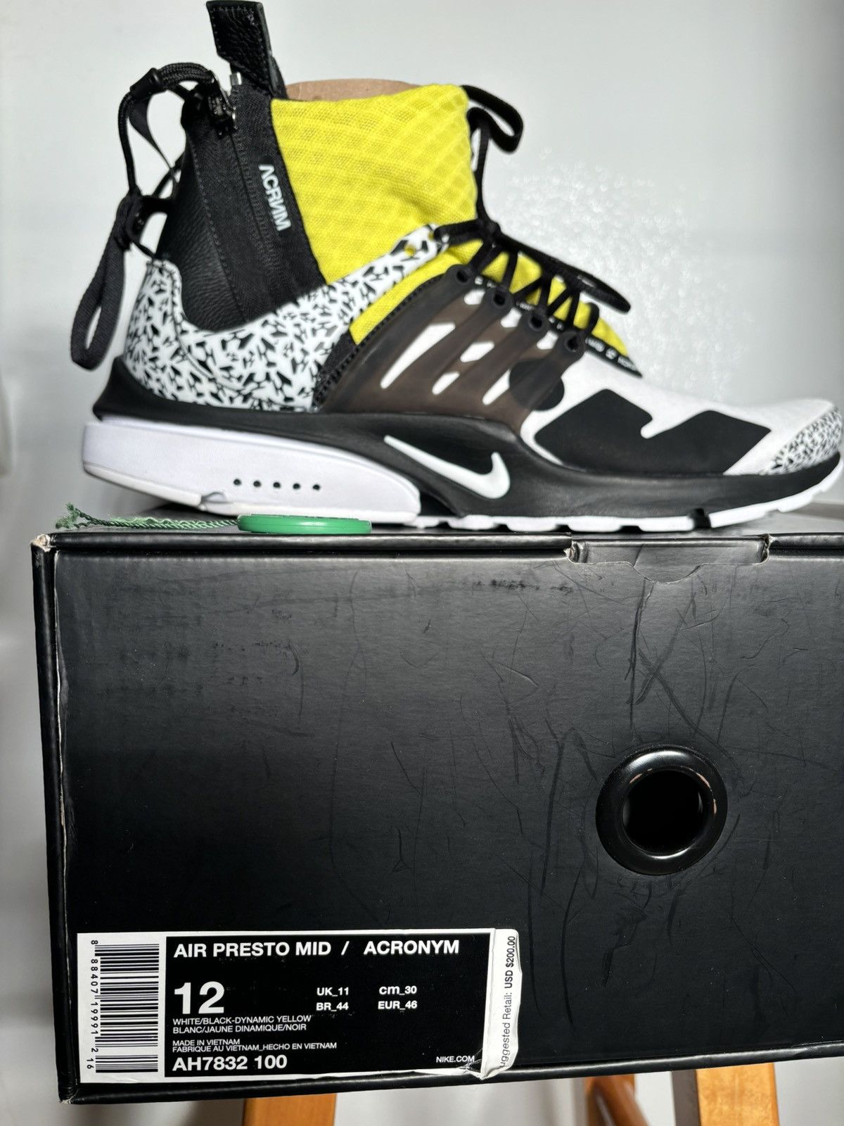 Acronym × Nike AIR PRESTO MID / ACRONYM Size US 12 / EU 45 - 11 Thumbnail