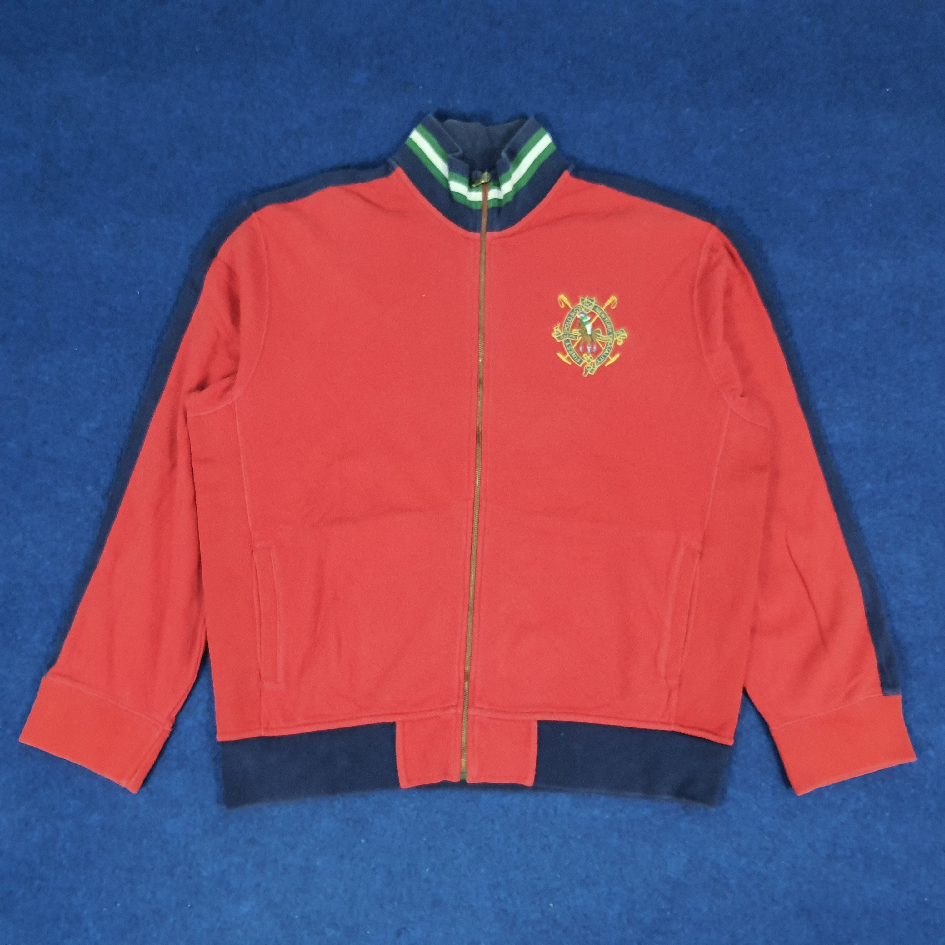 Polo Ralph Lauren Vintage POLO Ralph Lauren New York Embroidery Logo Sweaters Size US XL / EU 56 / 4 - 1 Thumbnail