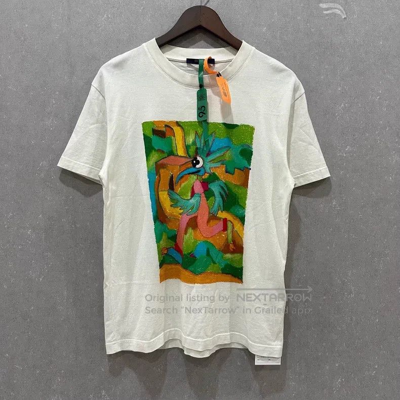 Louis Vuitton Louis Vuitton white short sleeves Size US S / EU 44-46 / 1 - 1 Thumbnail