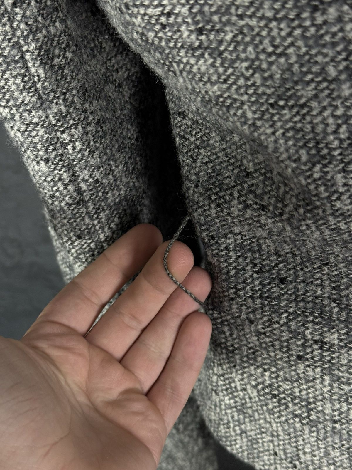 Valentino Valentino Women’s Grey Wool Blend Tweed Jacket Blazer Size M / US 6-8 / IT 42-44 - 12 Thumbnail
