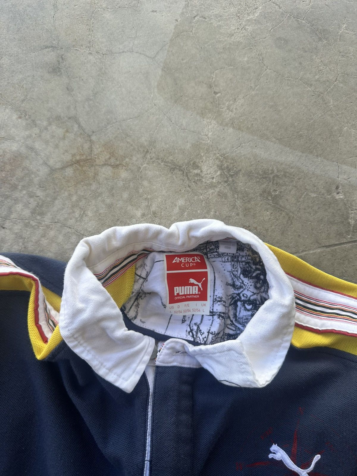 Puma Vintage 00s y2k puma americas cup soccer polo L rare vtg 90s Size US L / EU 52-54 / 3 - 4 Thumbnail
